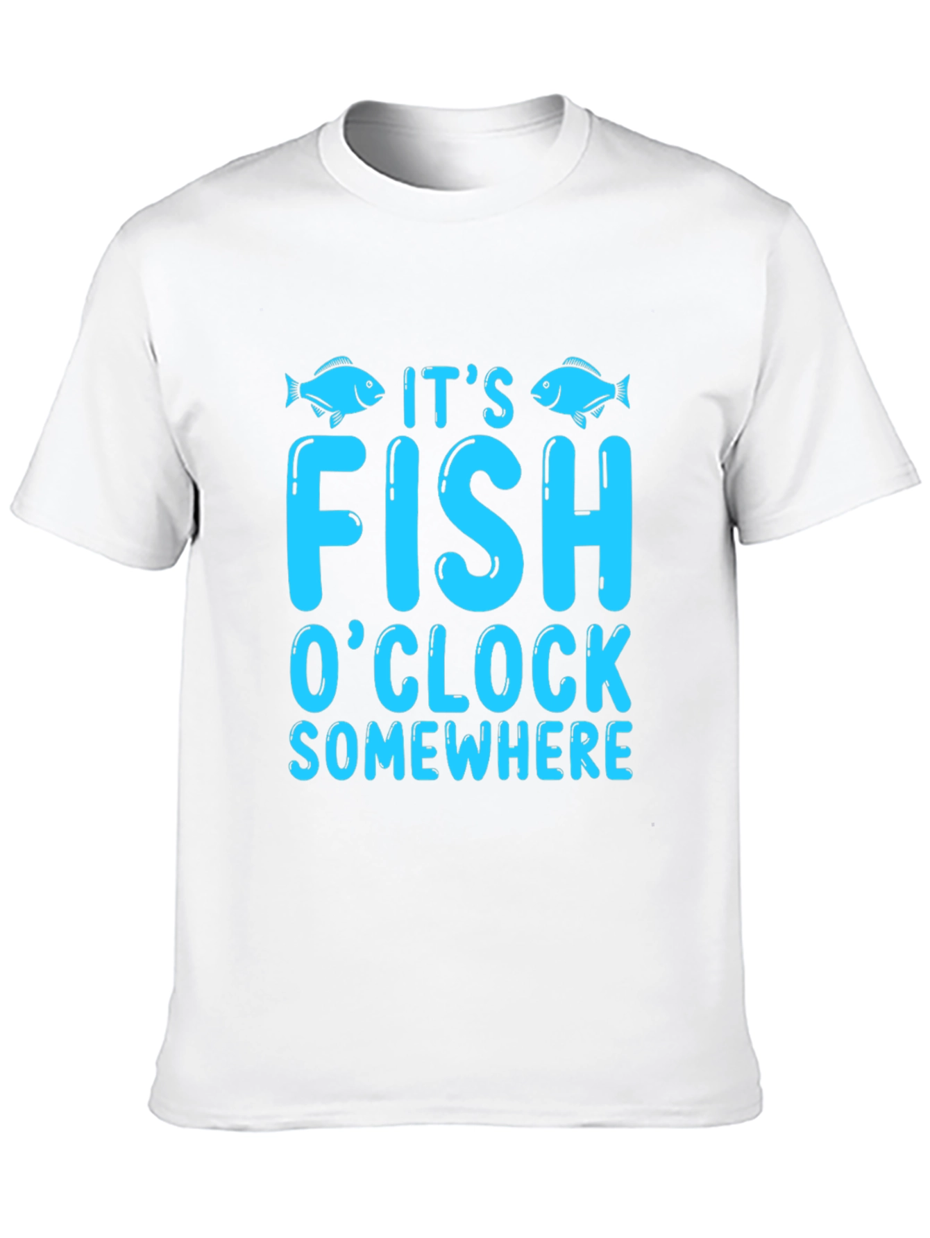 Its Fish OClock Somewhere Graphic Tee