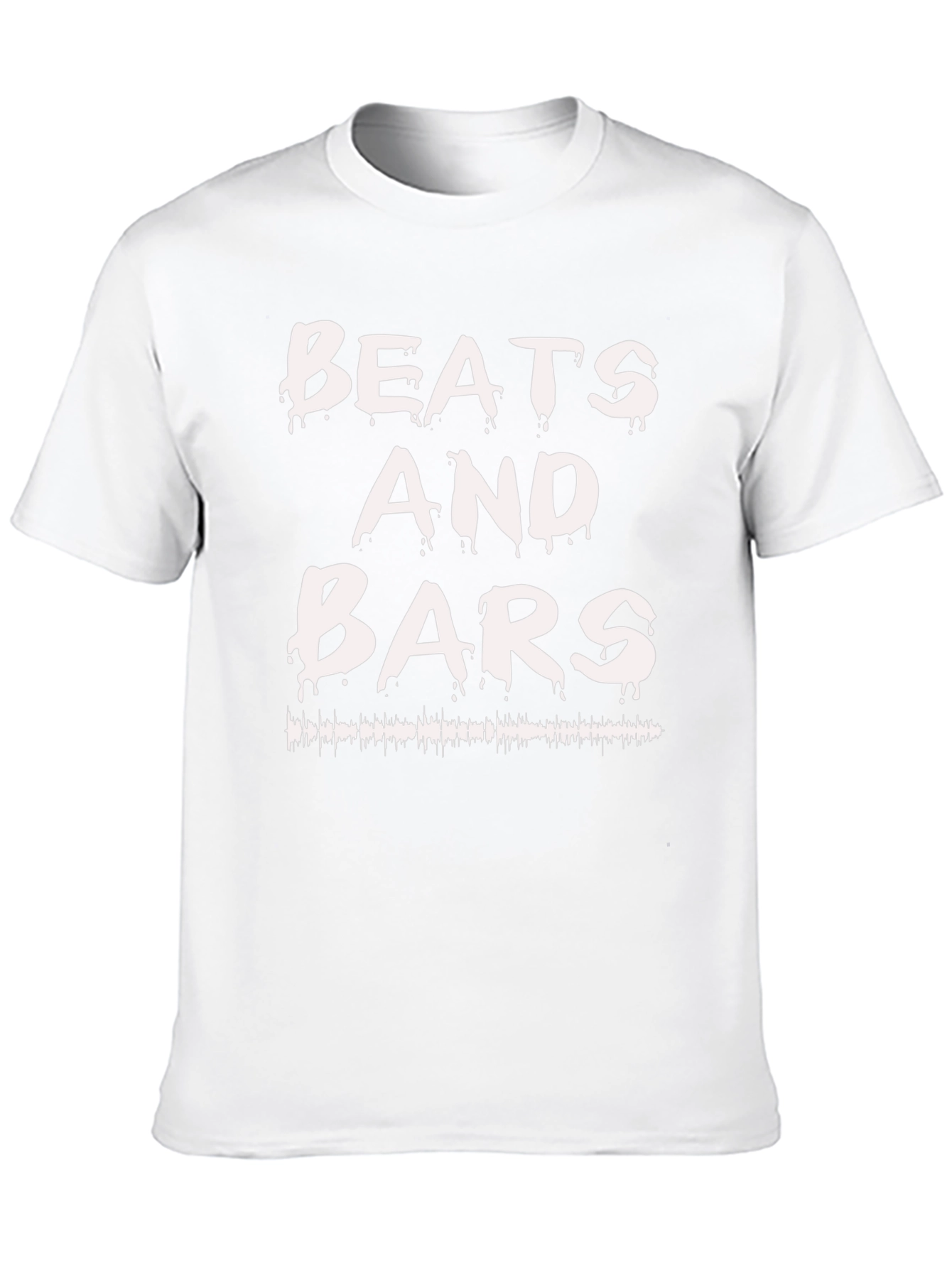 Beats and Bars Graphic Tee - Black