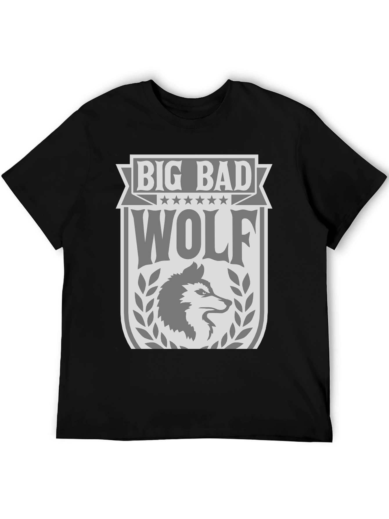 Big Bad Wolf Graphic Tee - Stylish Mens T-Shirt