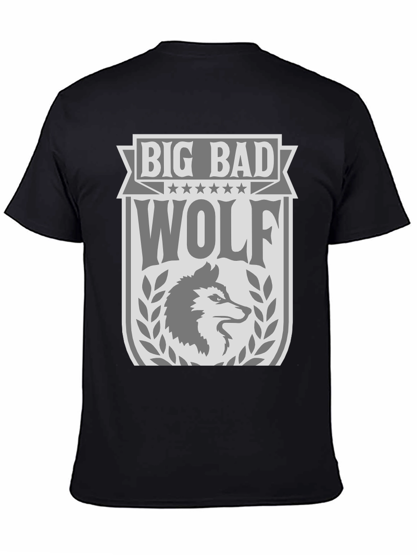Big Bad Wolf Graphic Tee - Stylish Mens T-Shirt