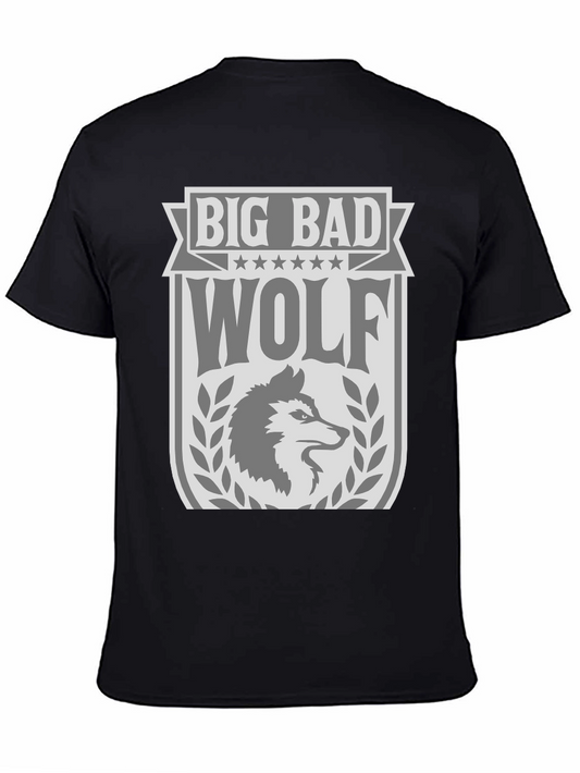 Big Bad Wolf Graphic Tee - Stylish Mens T-Shirt