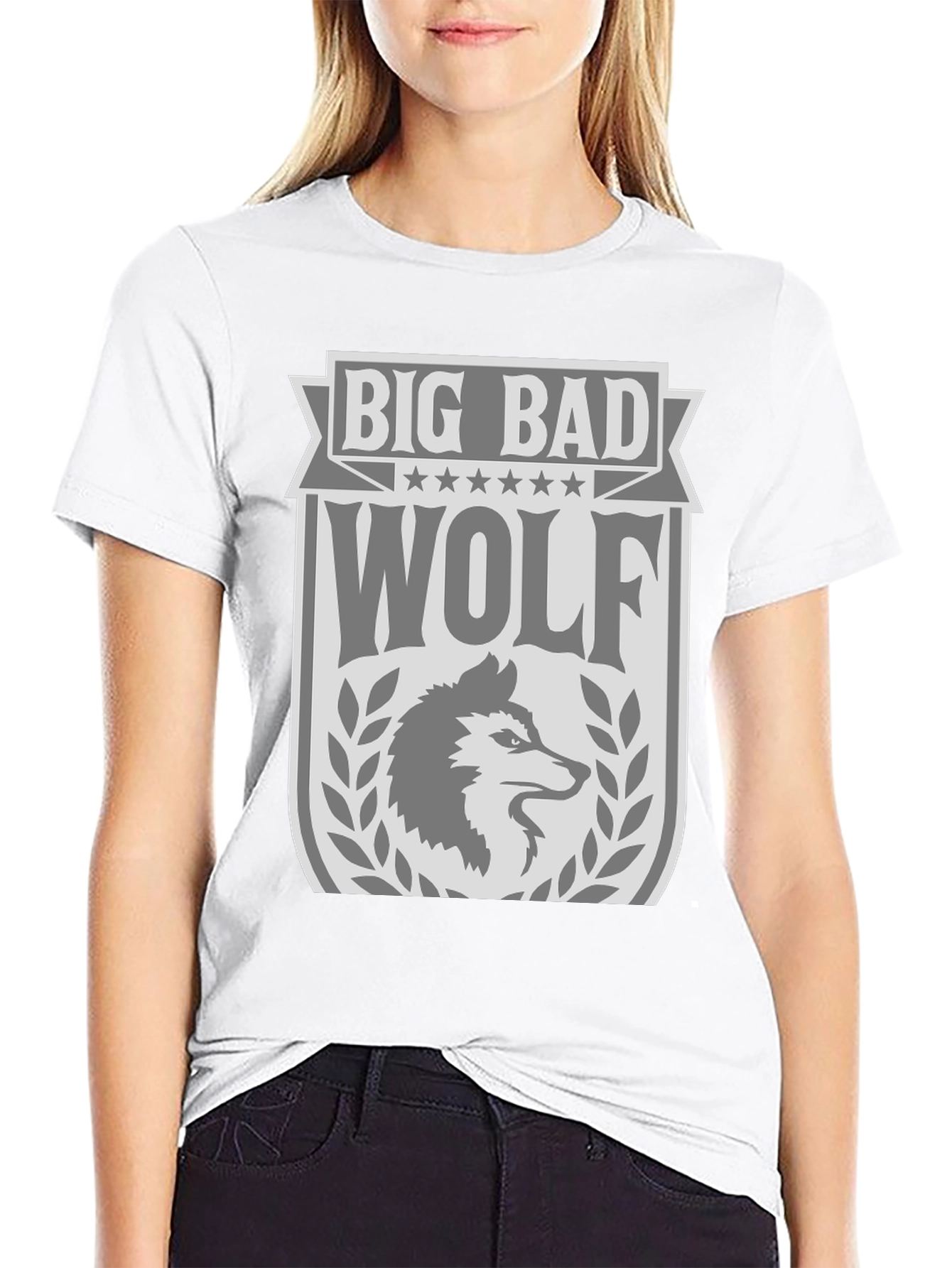 Big Bad Wolf Graphic Tee - Stylish Mens T-Shirt