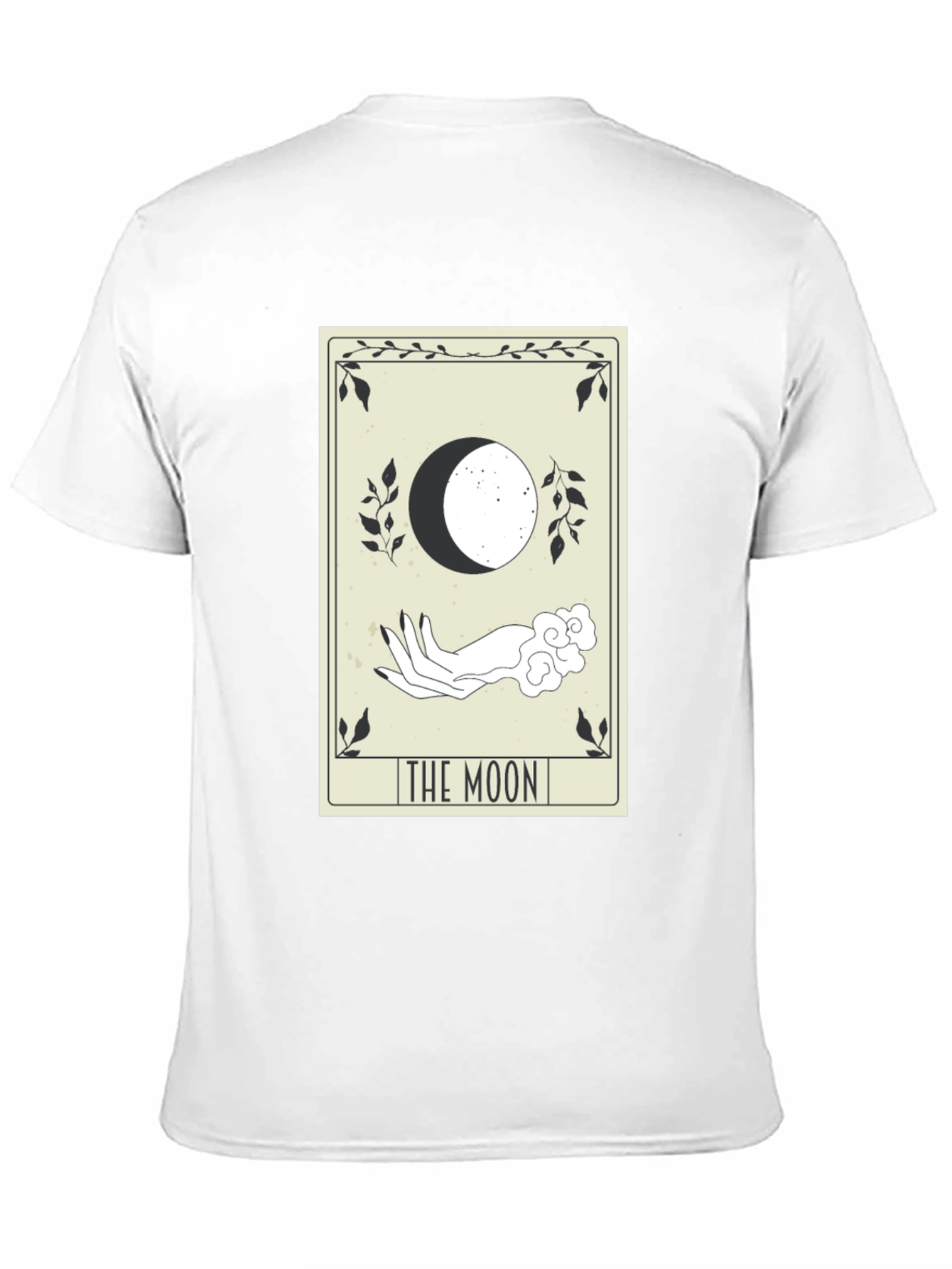 The Moon Tarot Card T-Shirt - Mystical Design