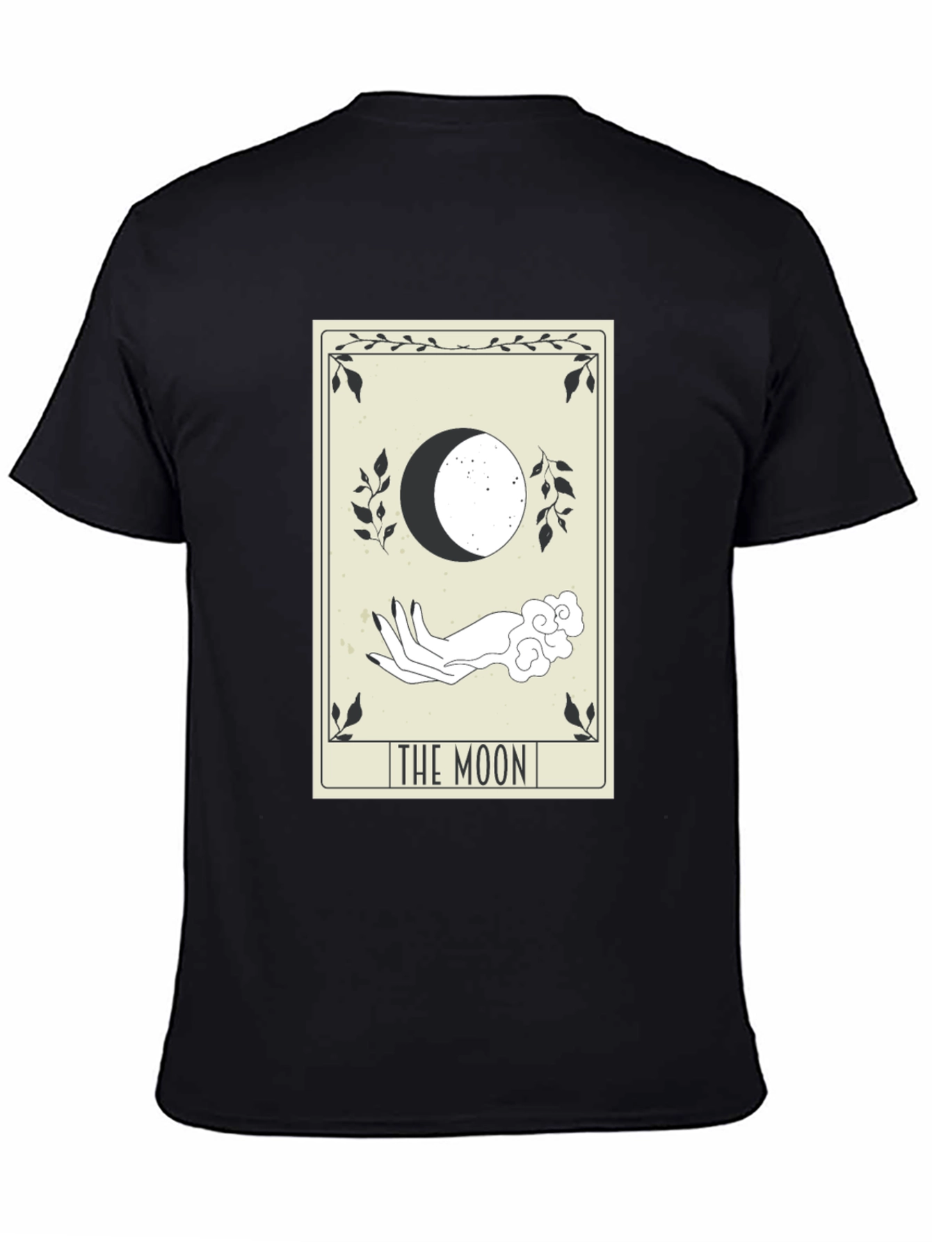 The Moon Tarot Card T-Shirt - Mystical Design