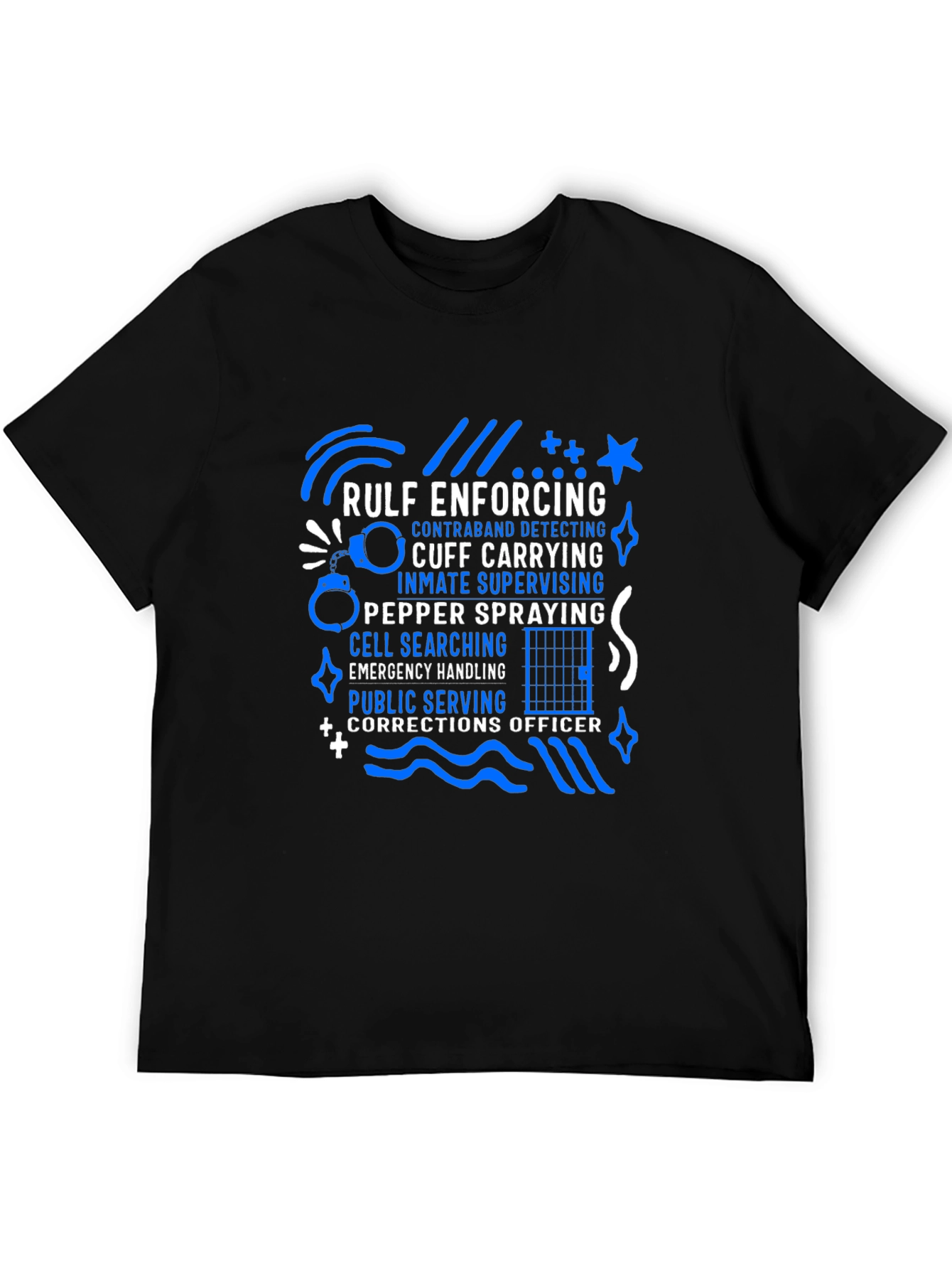 Corrections Officer Graphic T-Shirt