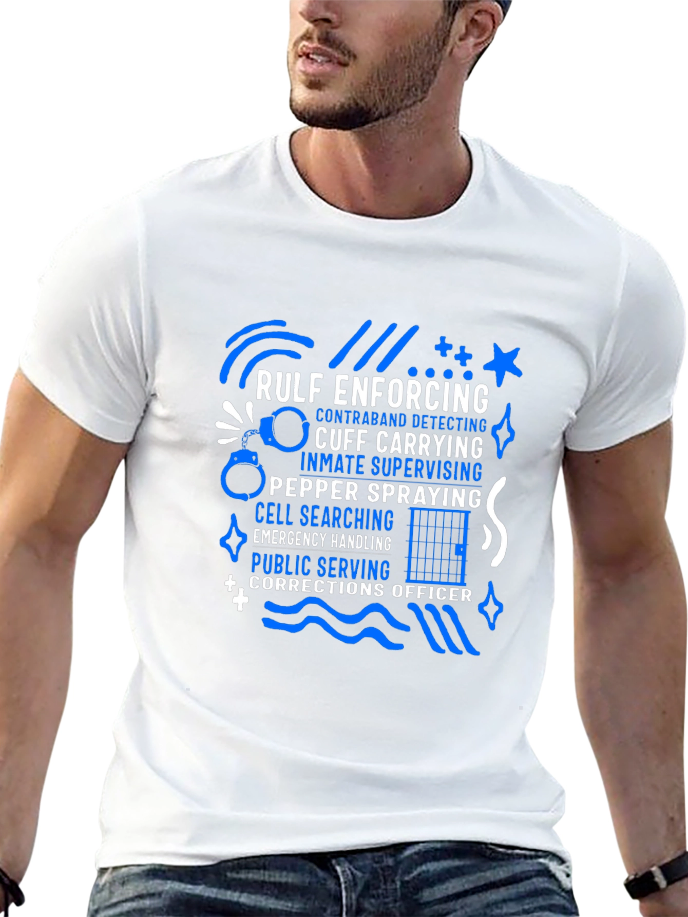 Corrections Officer Graphic T-Shirt