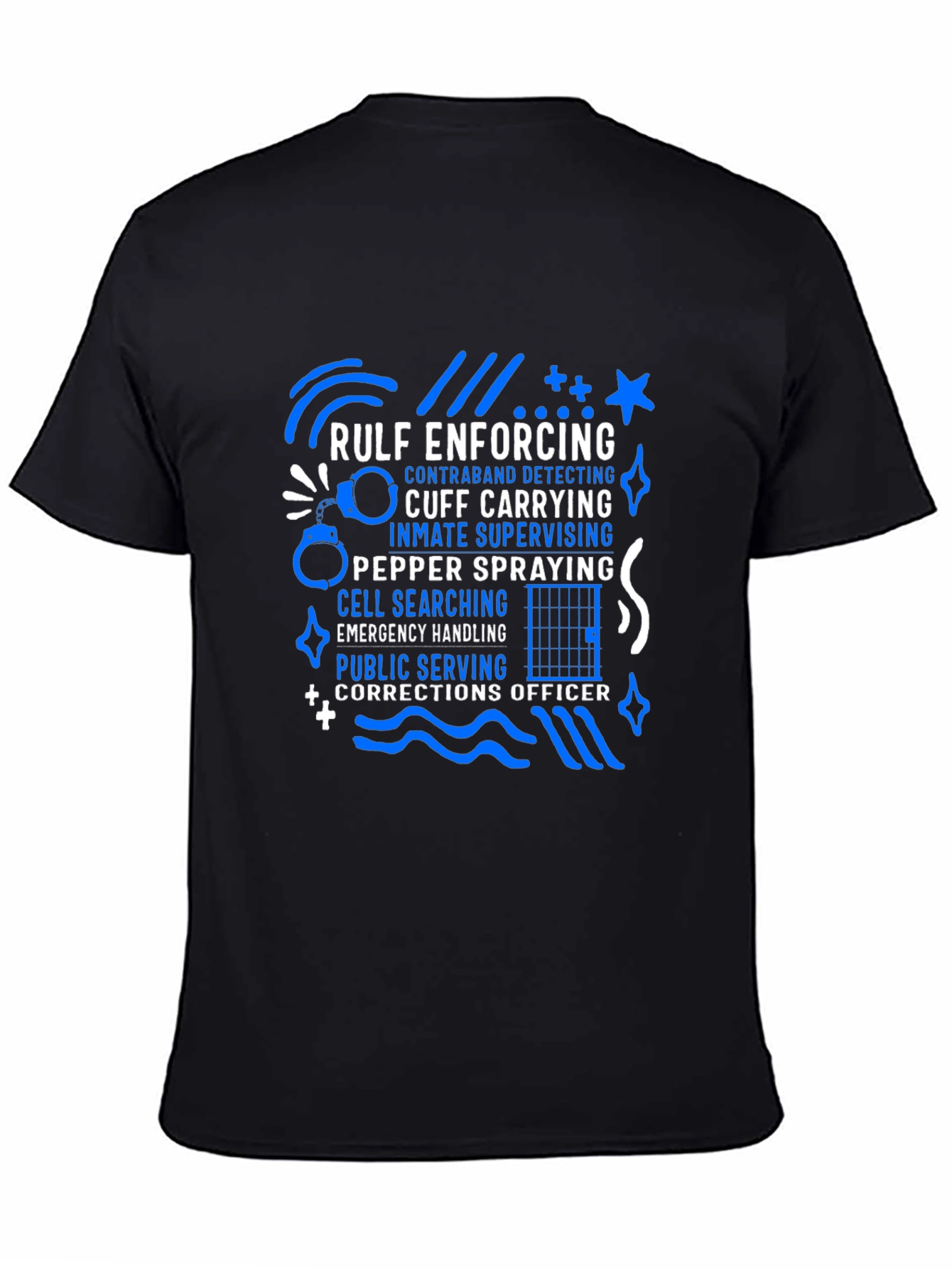 Corrections Officer Graphic T-Shirt