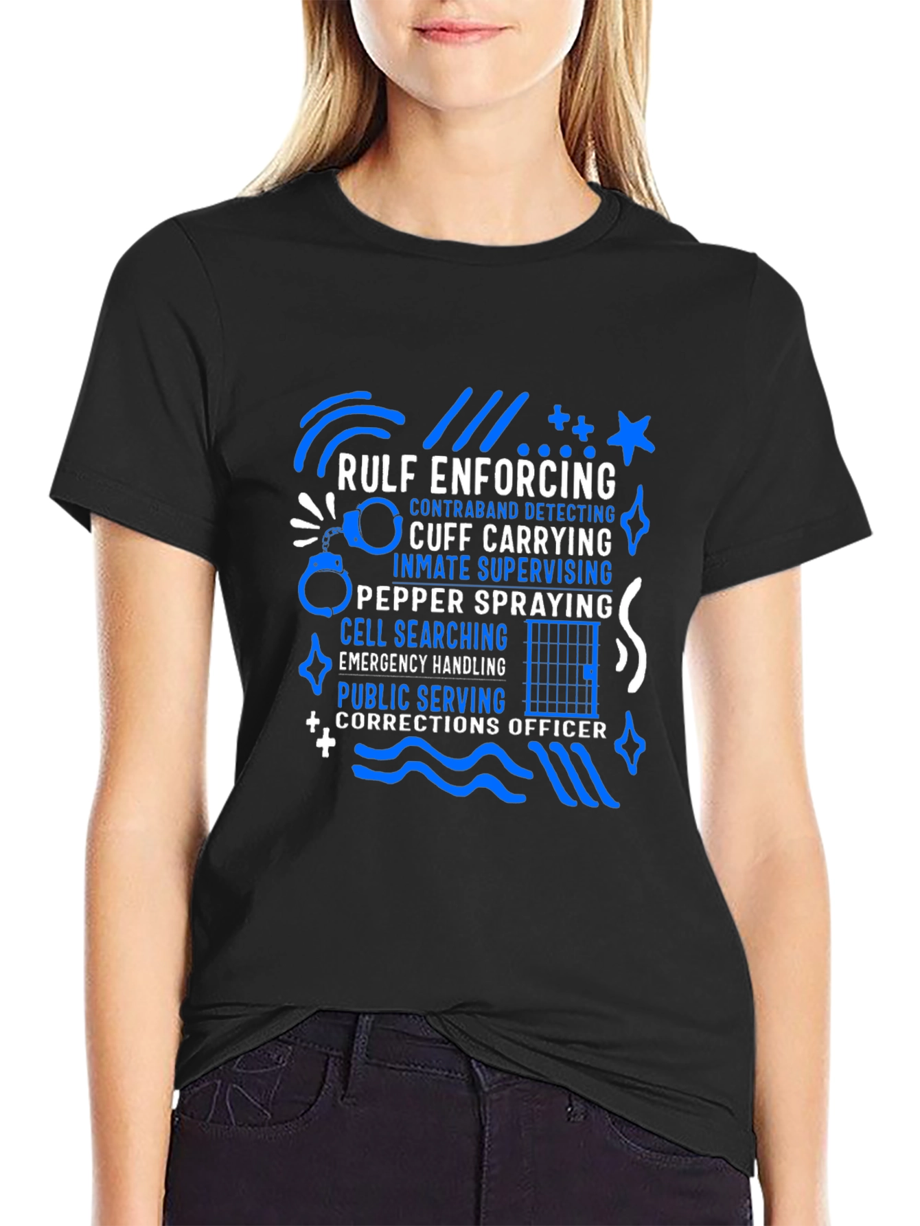 Corrections Officer Graphic T-Shirt