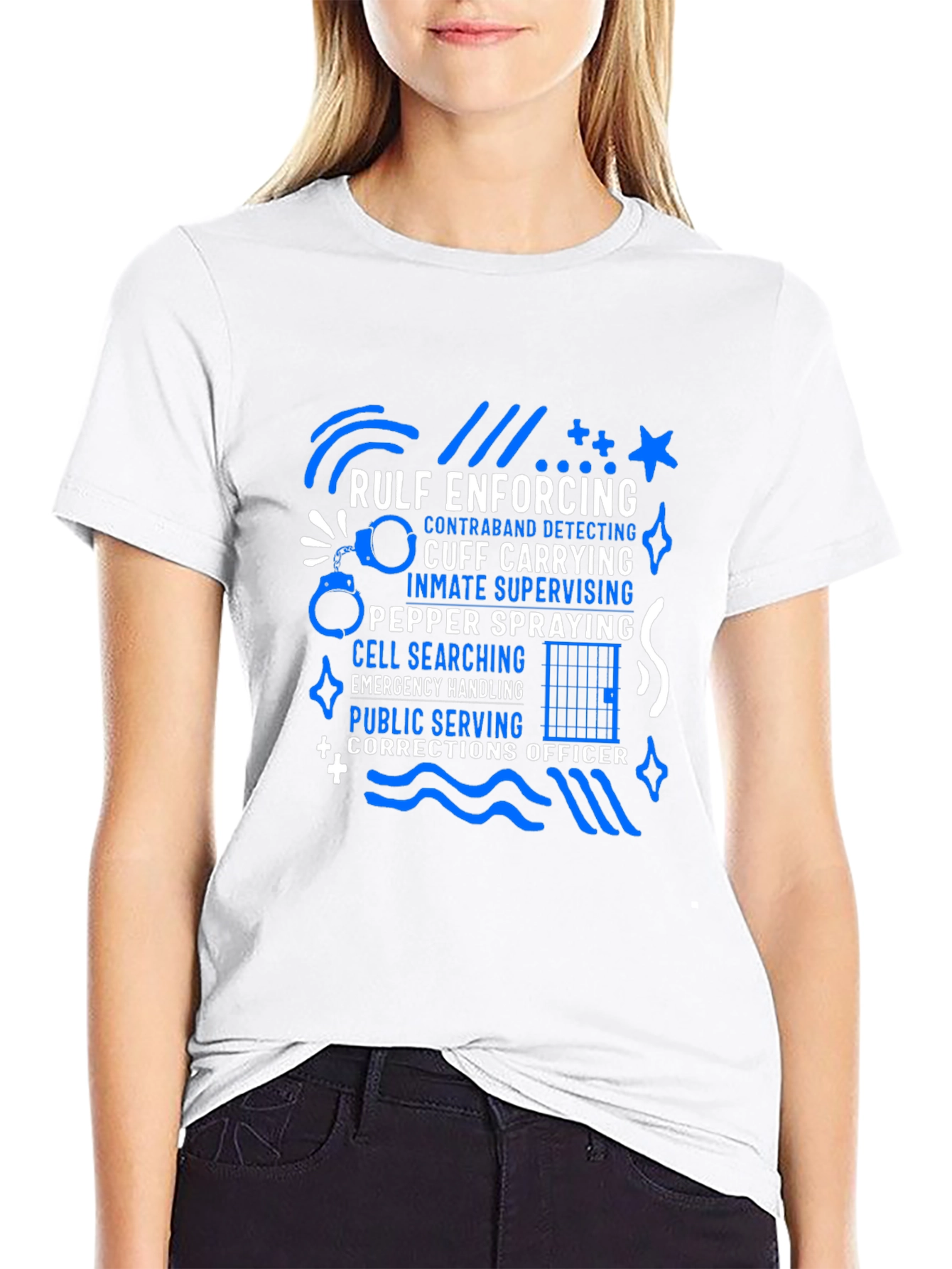 Corrections Officer Graphic T-Shirt