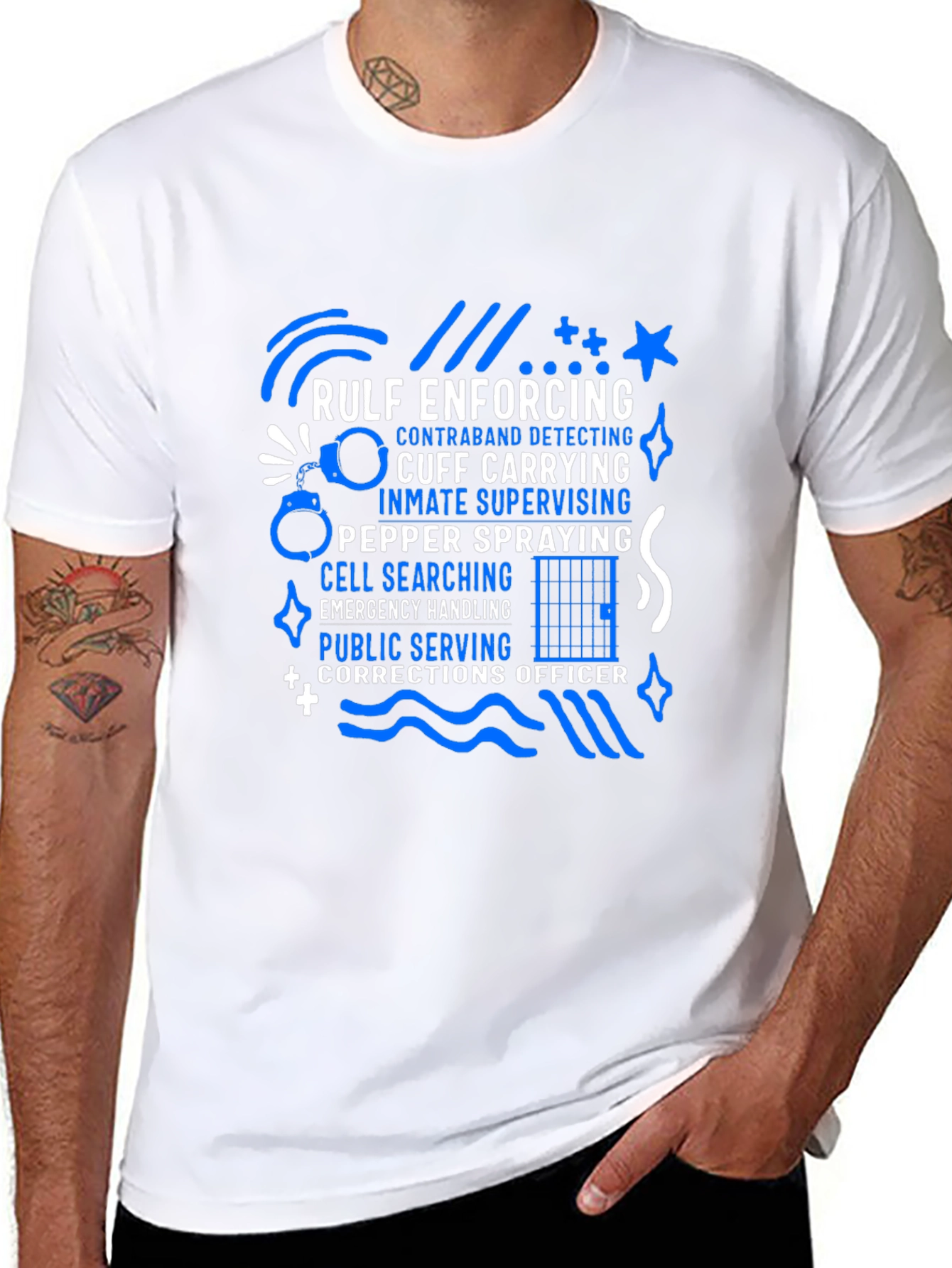 Corrections Officer Graphic T-Shirt