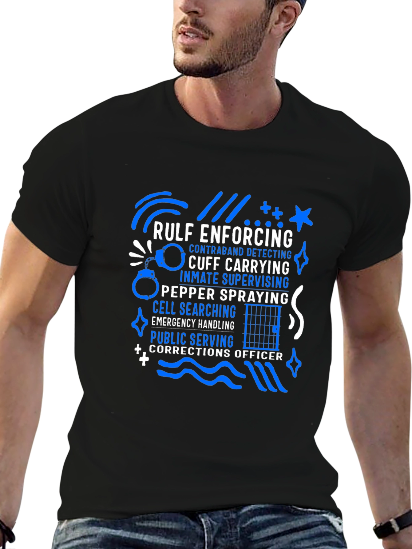 Corrections Officer Graphic T-Shirt