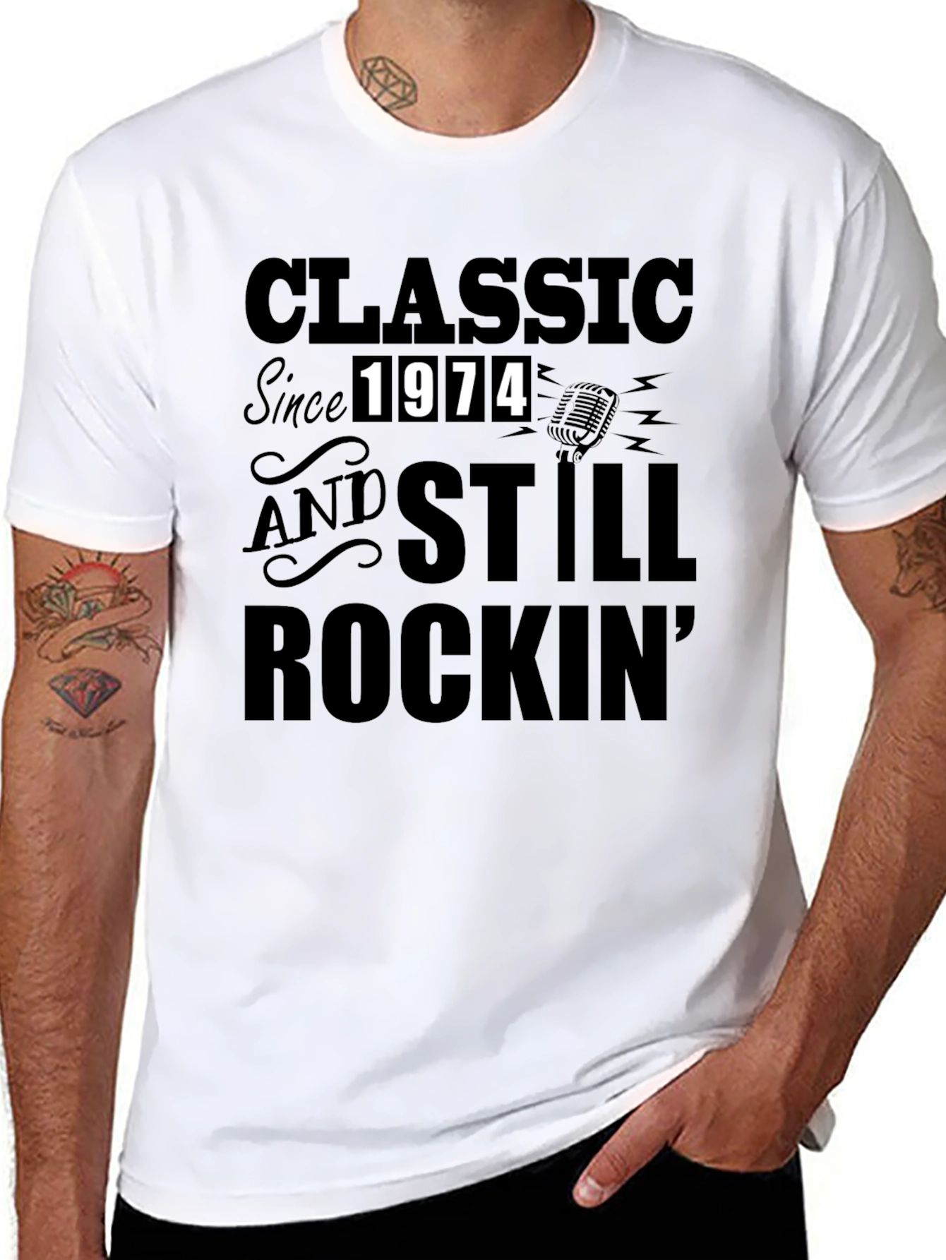 Classic Since 1974 Rockin T-Shirt
