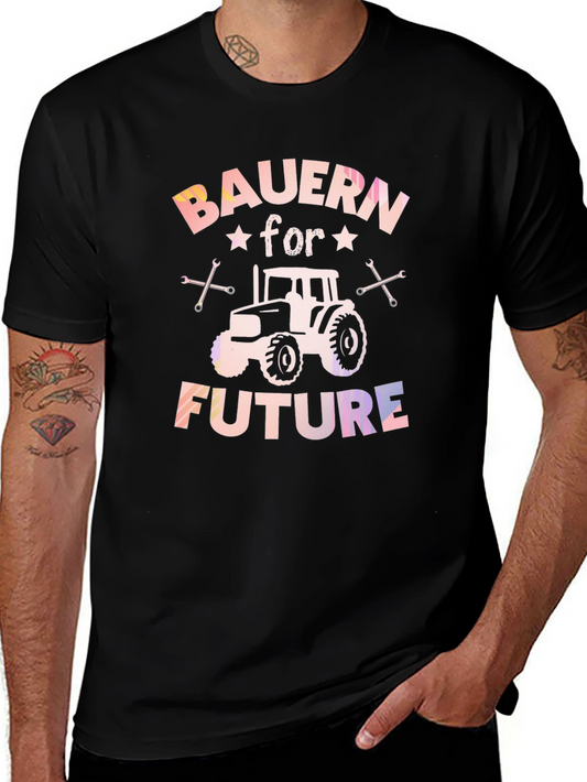 Bauern for Future Tractor Graphic T-Shirt