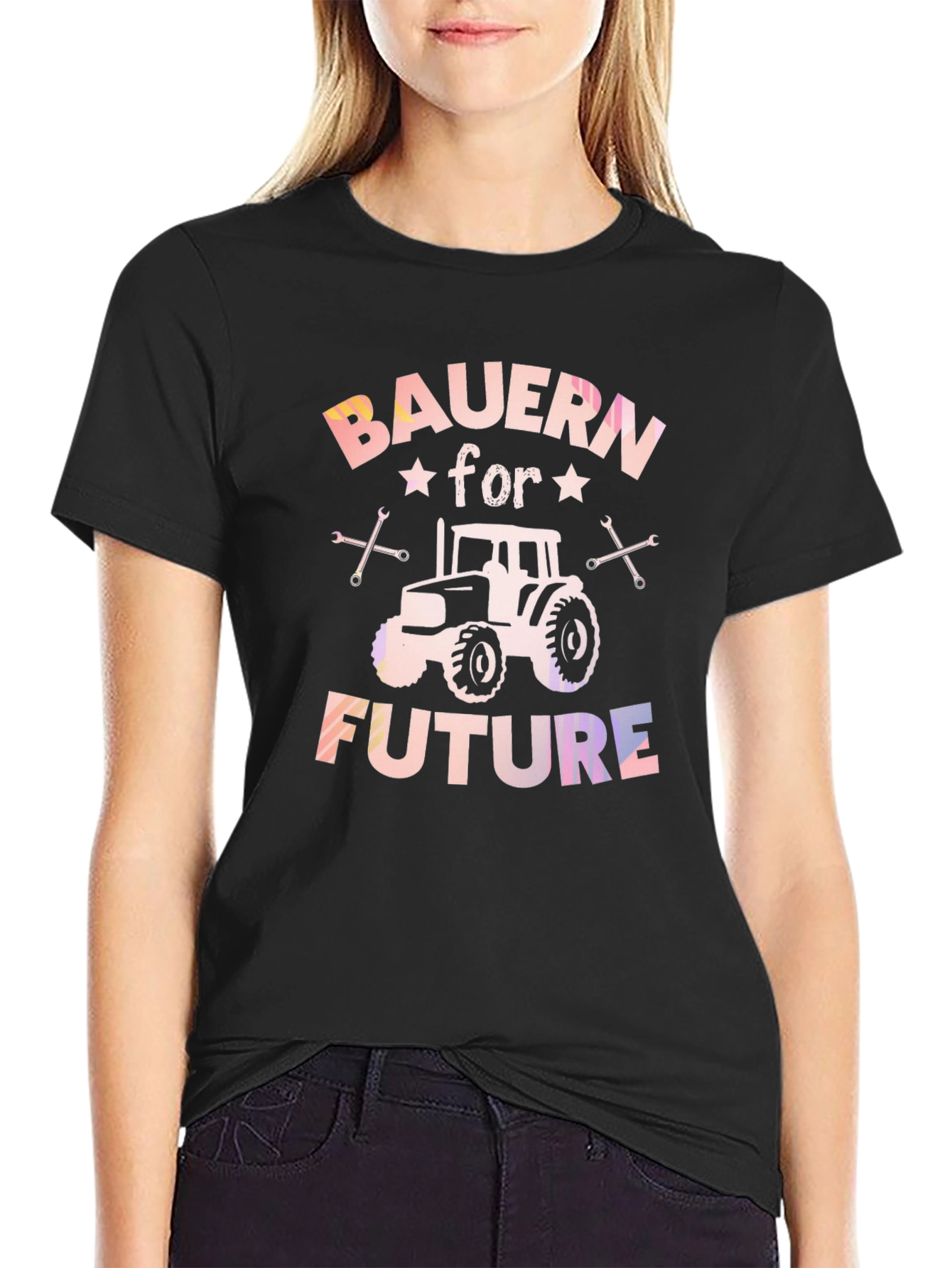 Bauern for Future Tractor Graphic T-Shirt