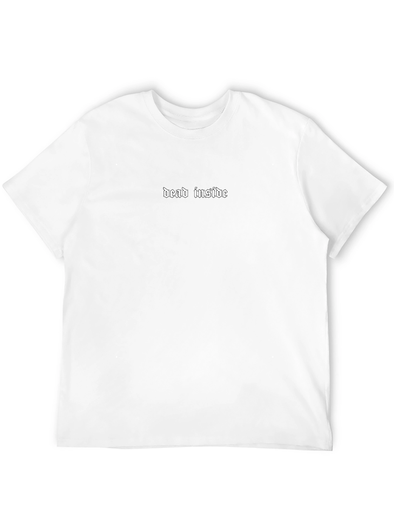 Dead Inside Gothic T-Shirt - Black Tee