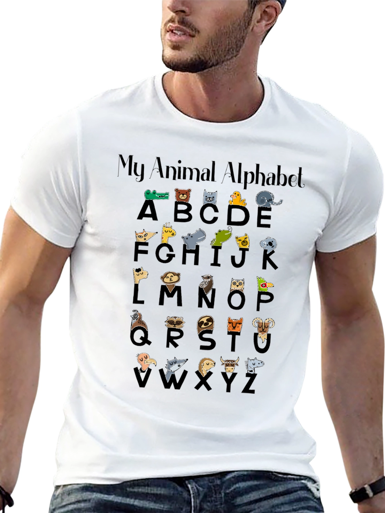 Animal Alphabet T-Shirt - Fun ABCs