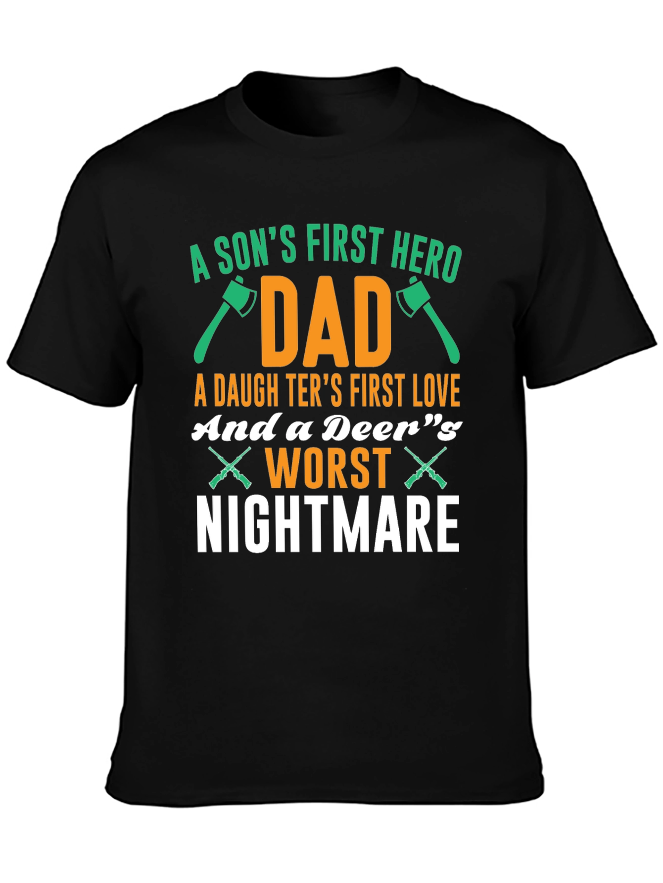 A Sons First Hero Dad T-Shirt