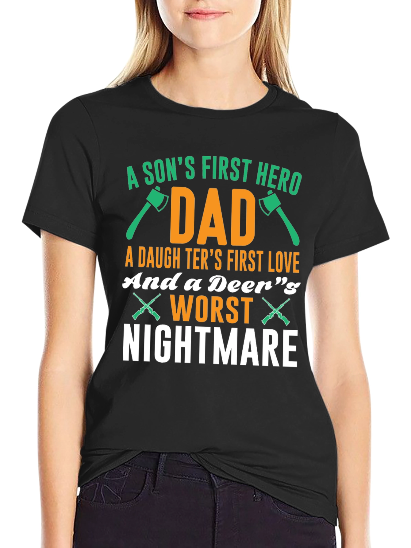 A Sons First Hero Dad T-Shirt