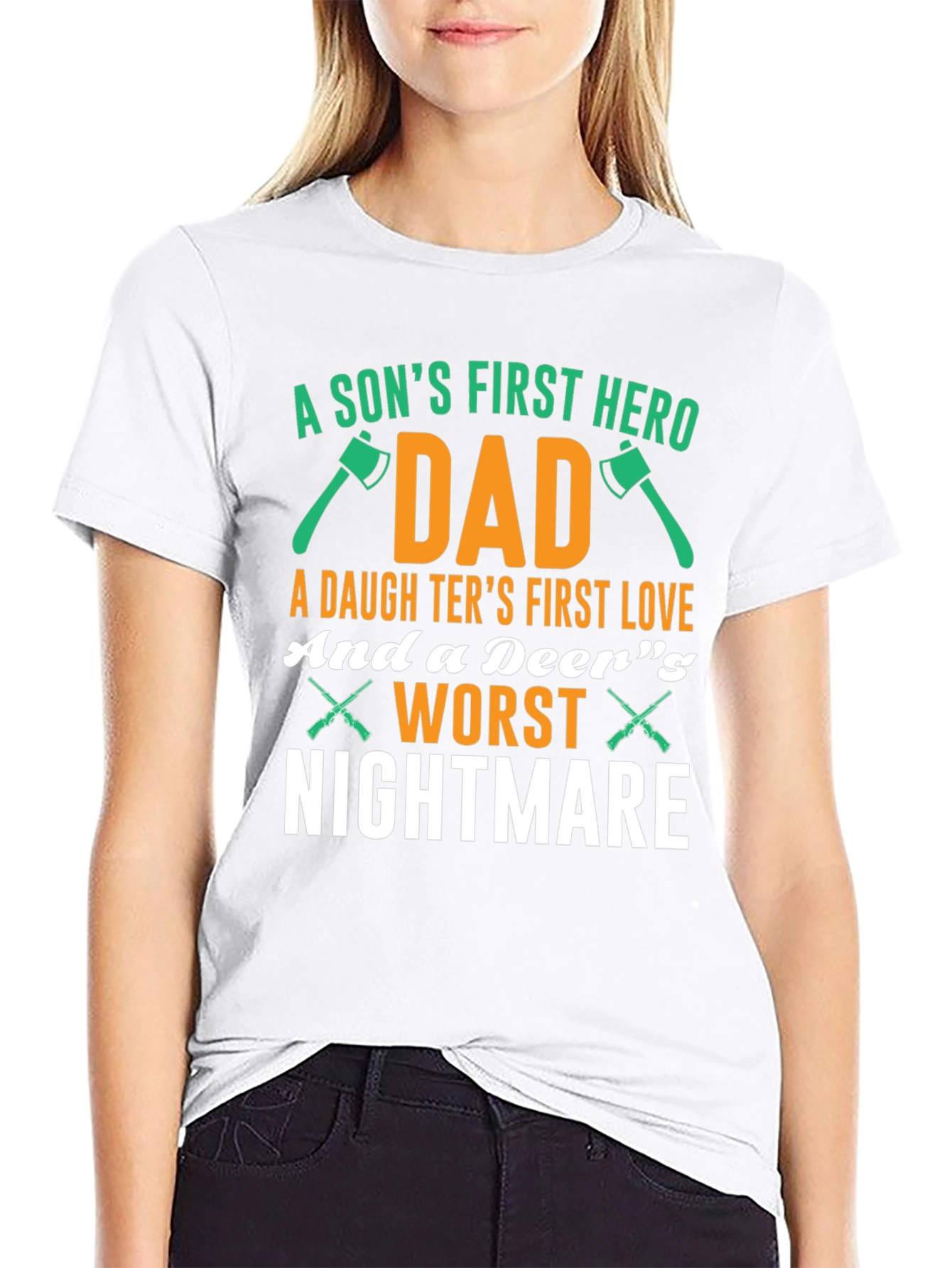 A Sons First Hero Dad T-Shirt