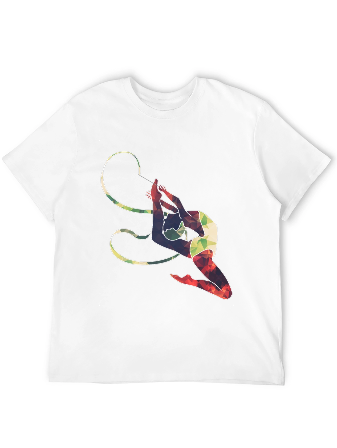 Geometric Gymnast Ribbon T-Shirt