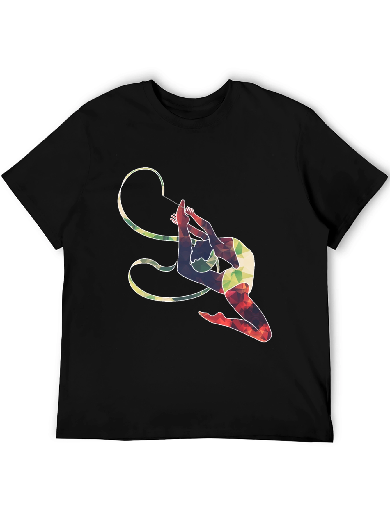 Geometric Gymnast Ribbon T-Shirt