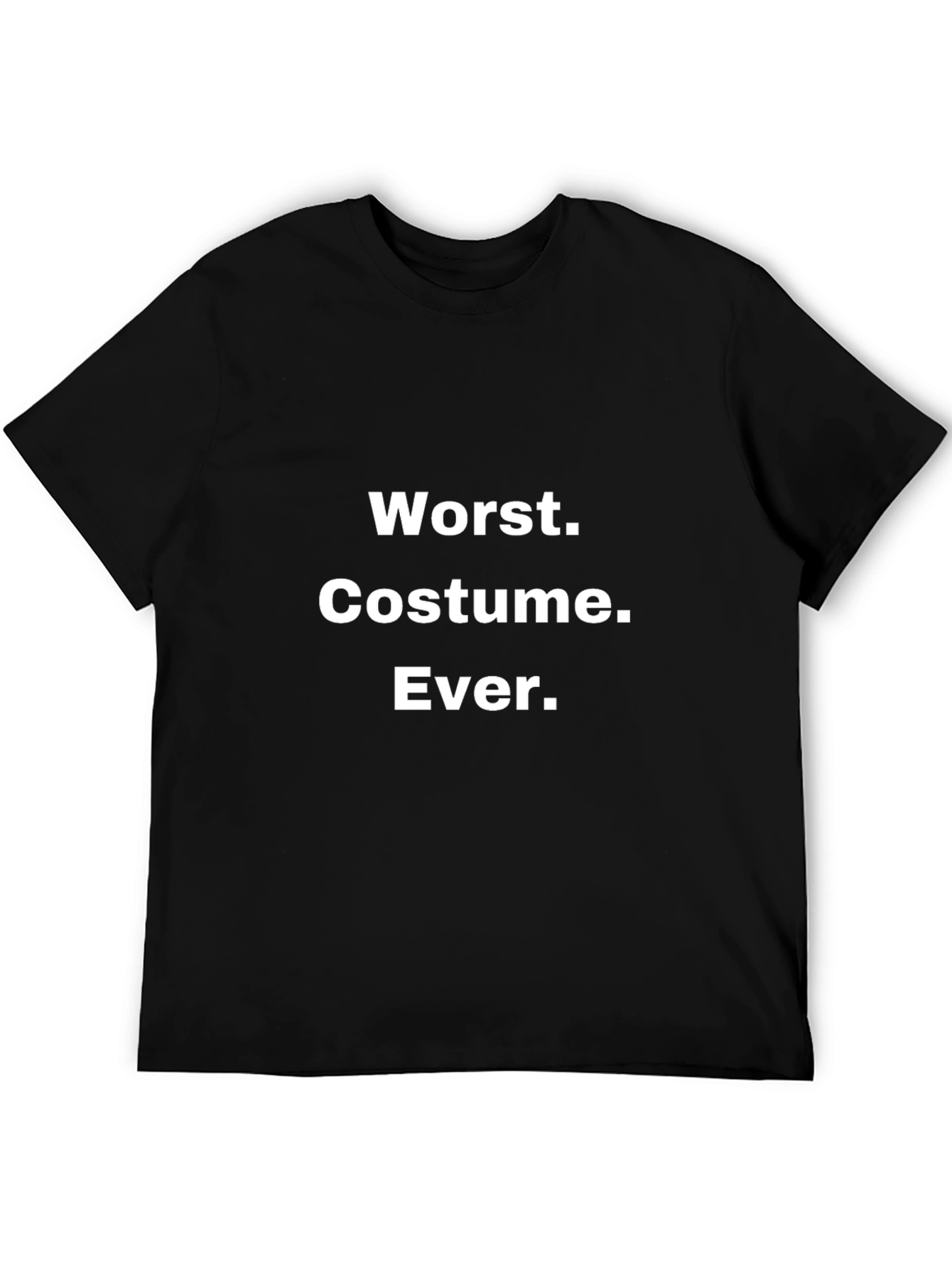 Worst Costume Ever T-Shirt - Funny Halloween Tee