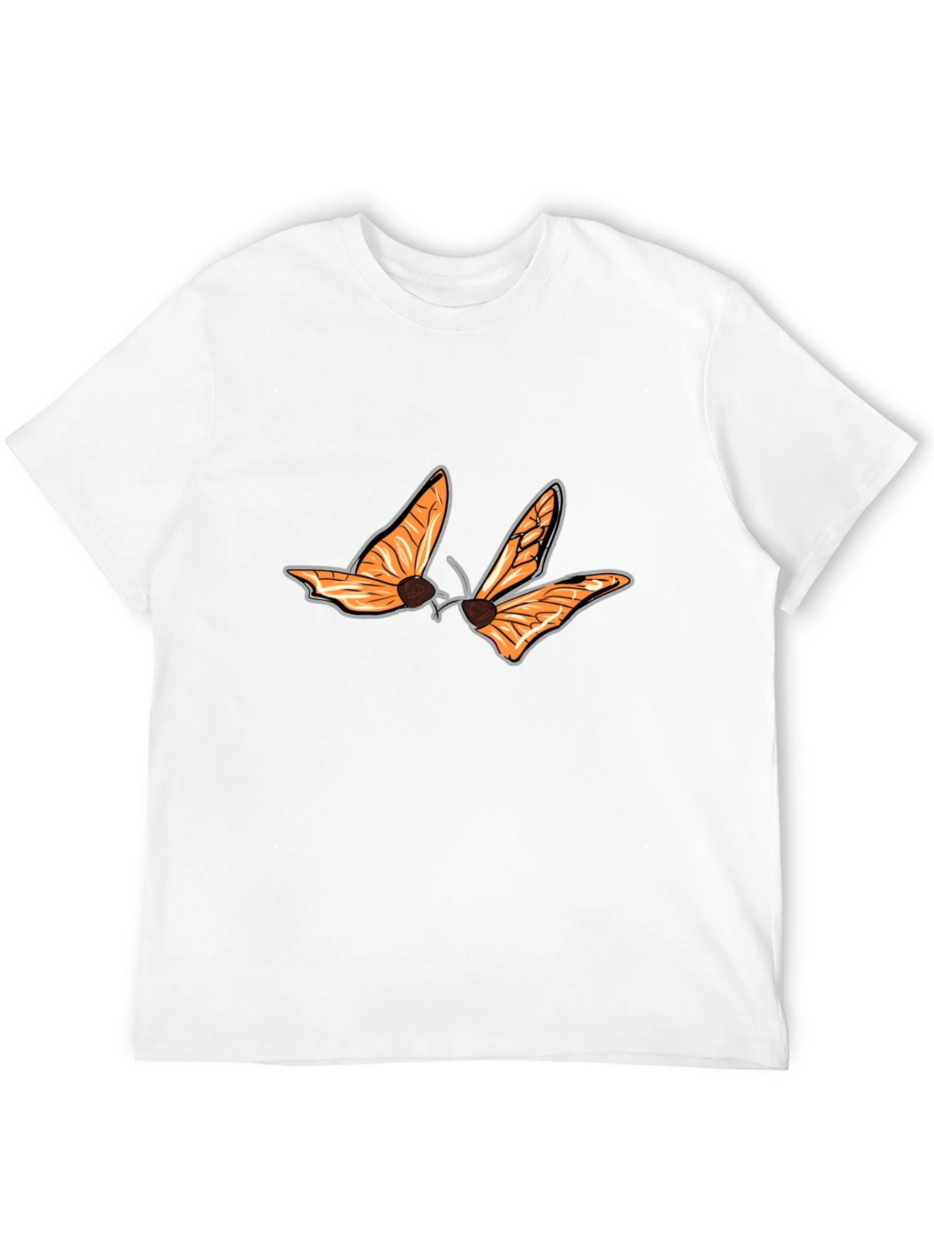Butterfly Graphic Black T-Shirt