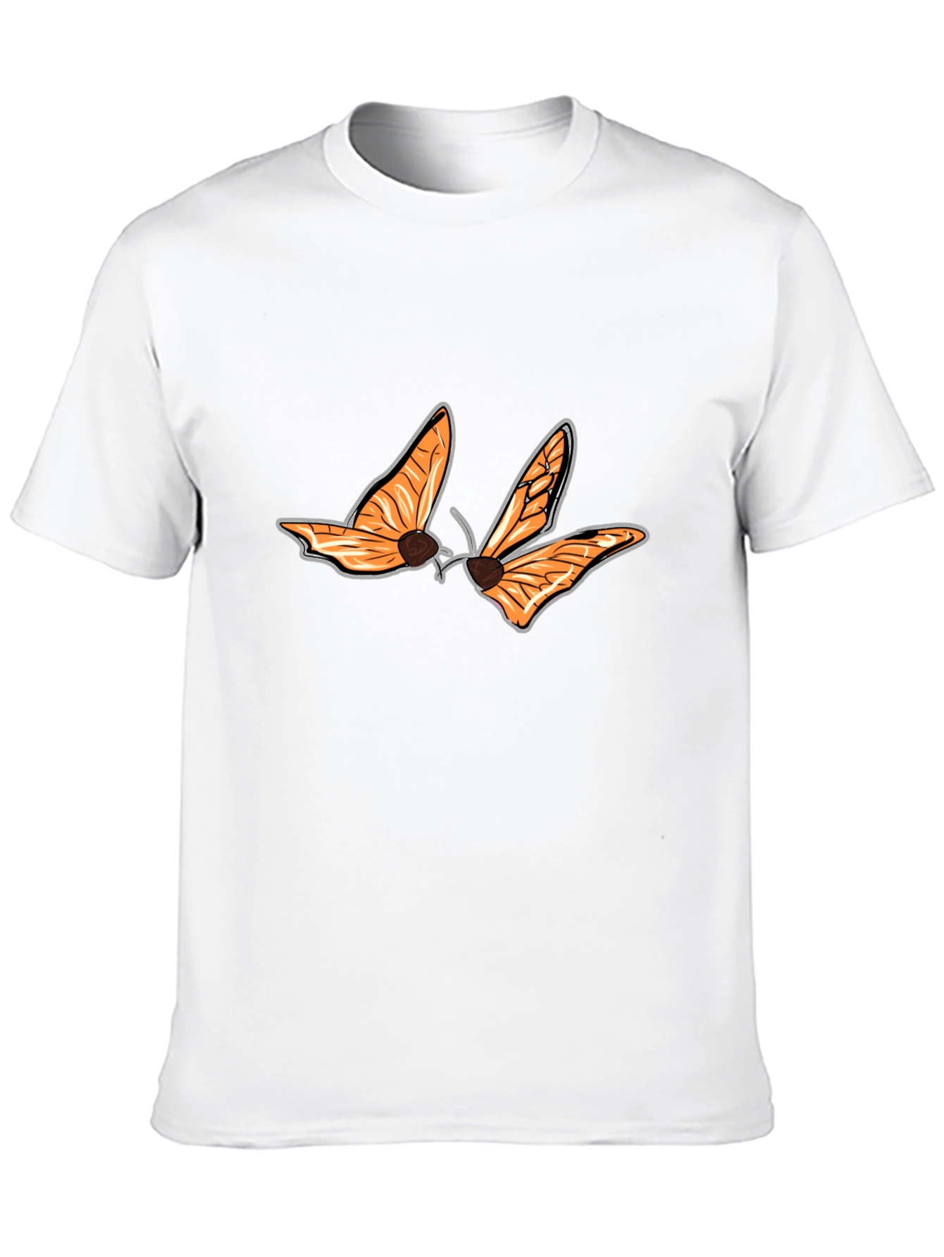Butterfly Graphic Black T-Shirt