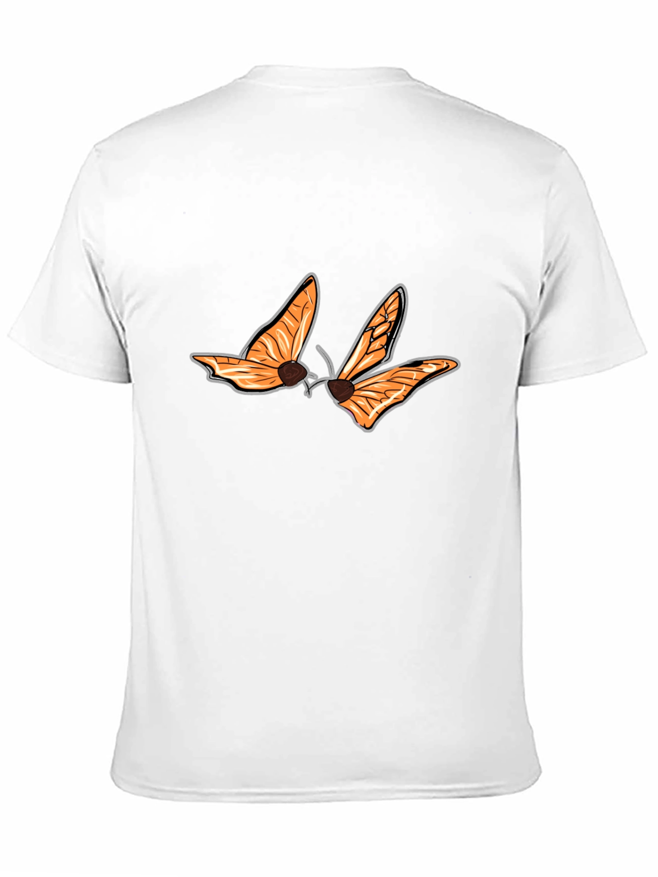 Butterfly Graphic Black T-Shirt