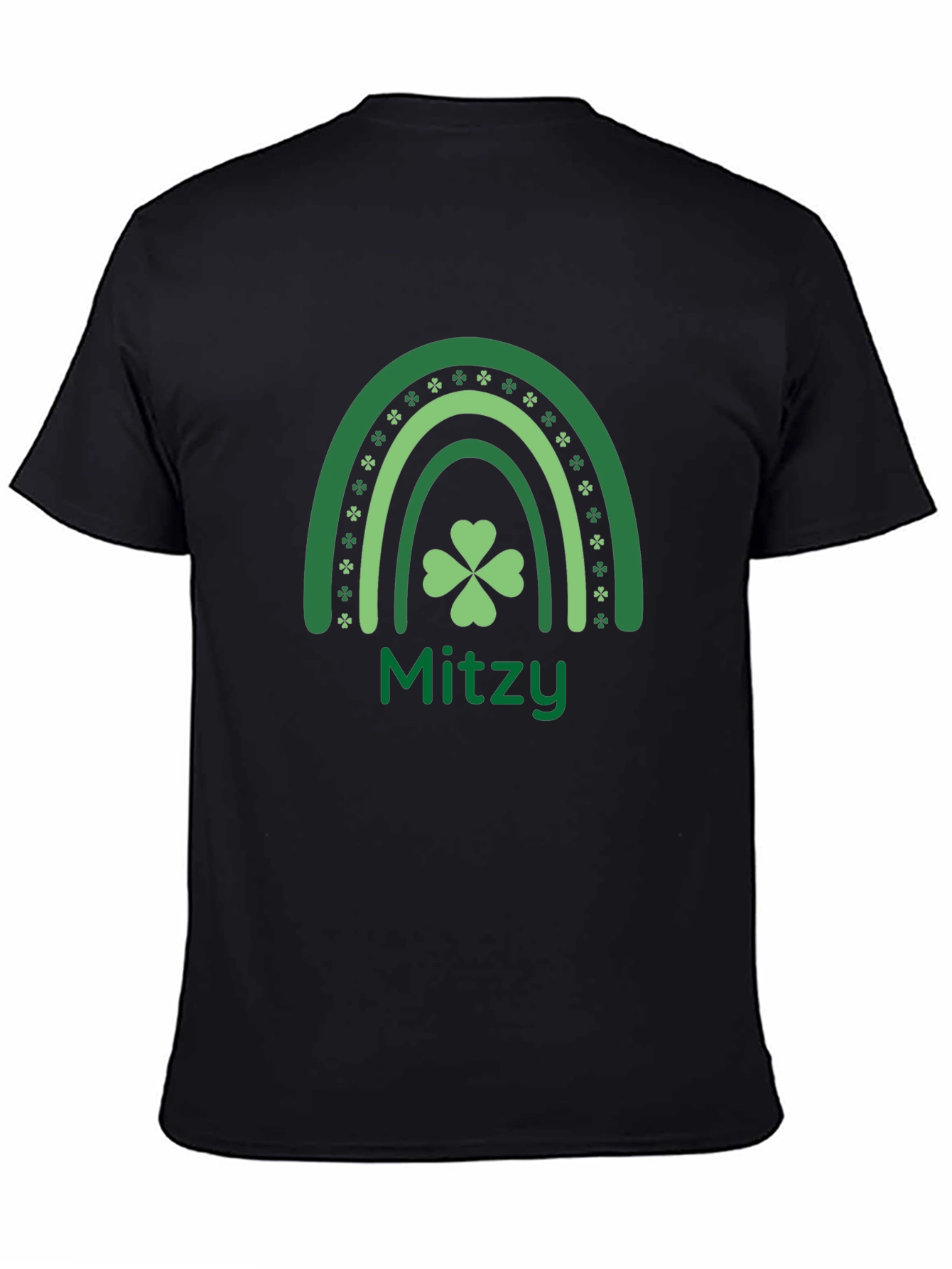 St. Patricks Day Mitzy Rainbow T-Shirt