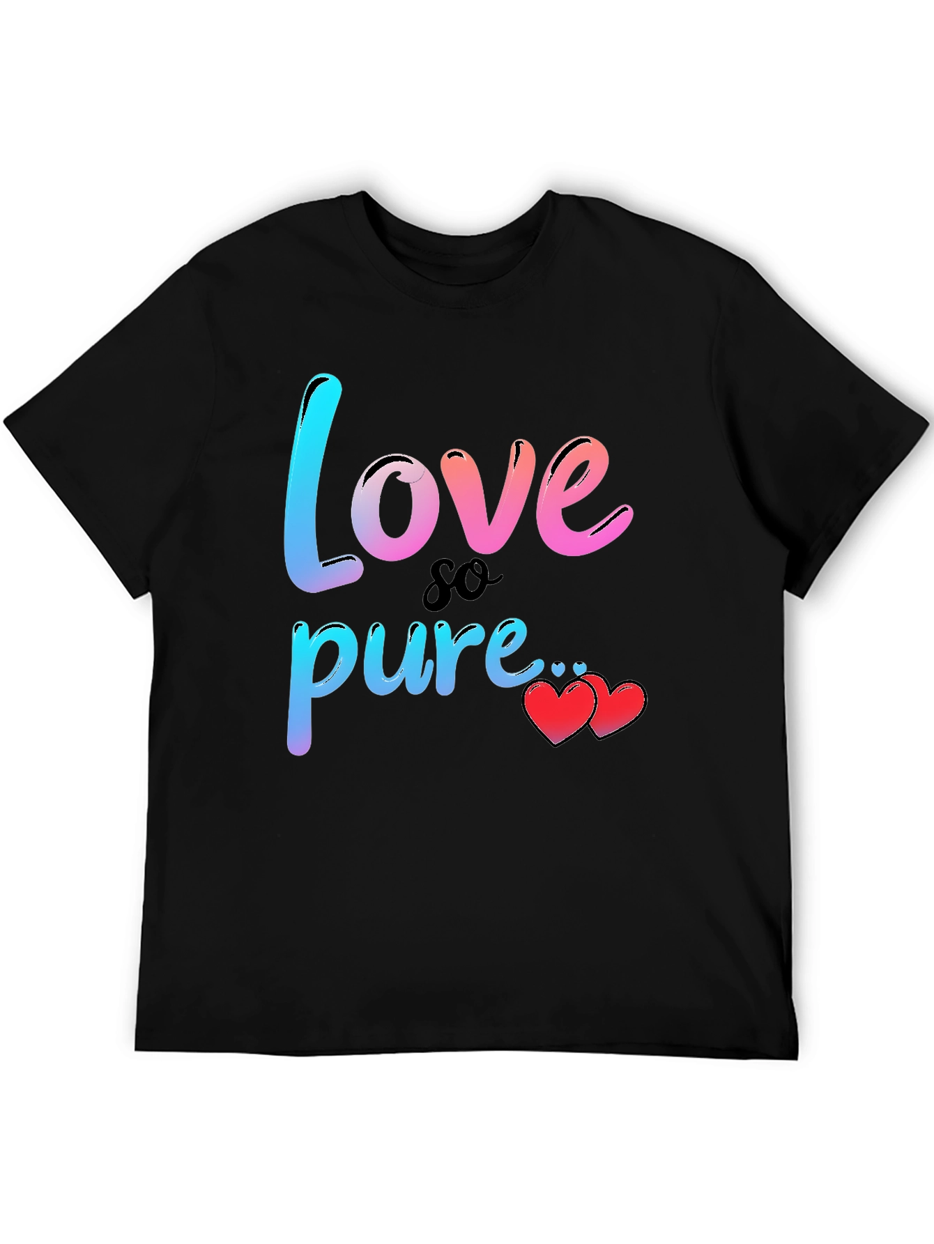 Love So Pure Graphic T-Shirt - Valentines Day Gift