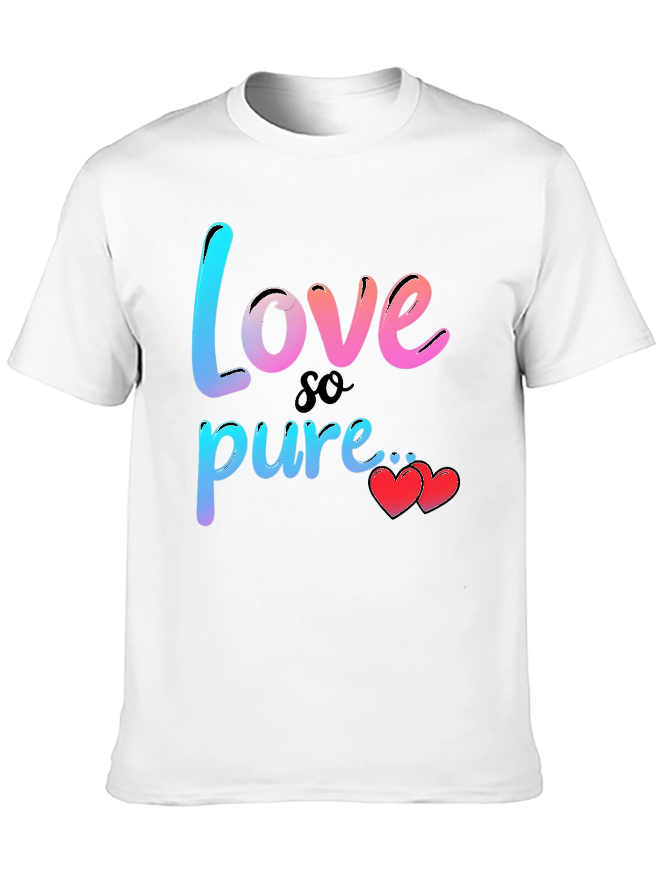 Love So Pure Graphic T-Shirt - Valentines Day Gift