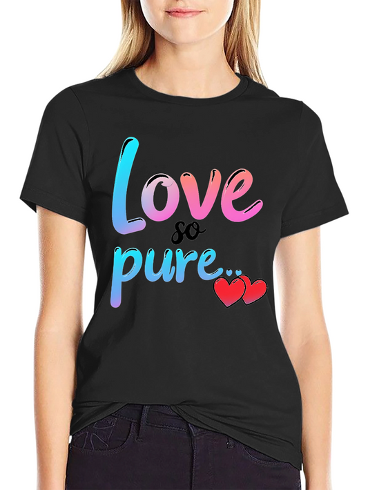 Love So Pure Graphic T-Shirt - Valentines Day Gift