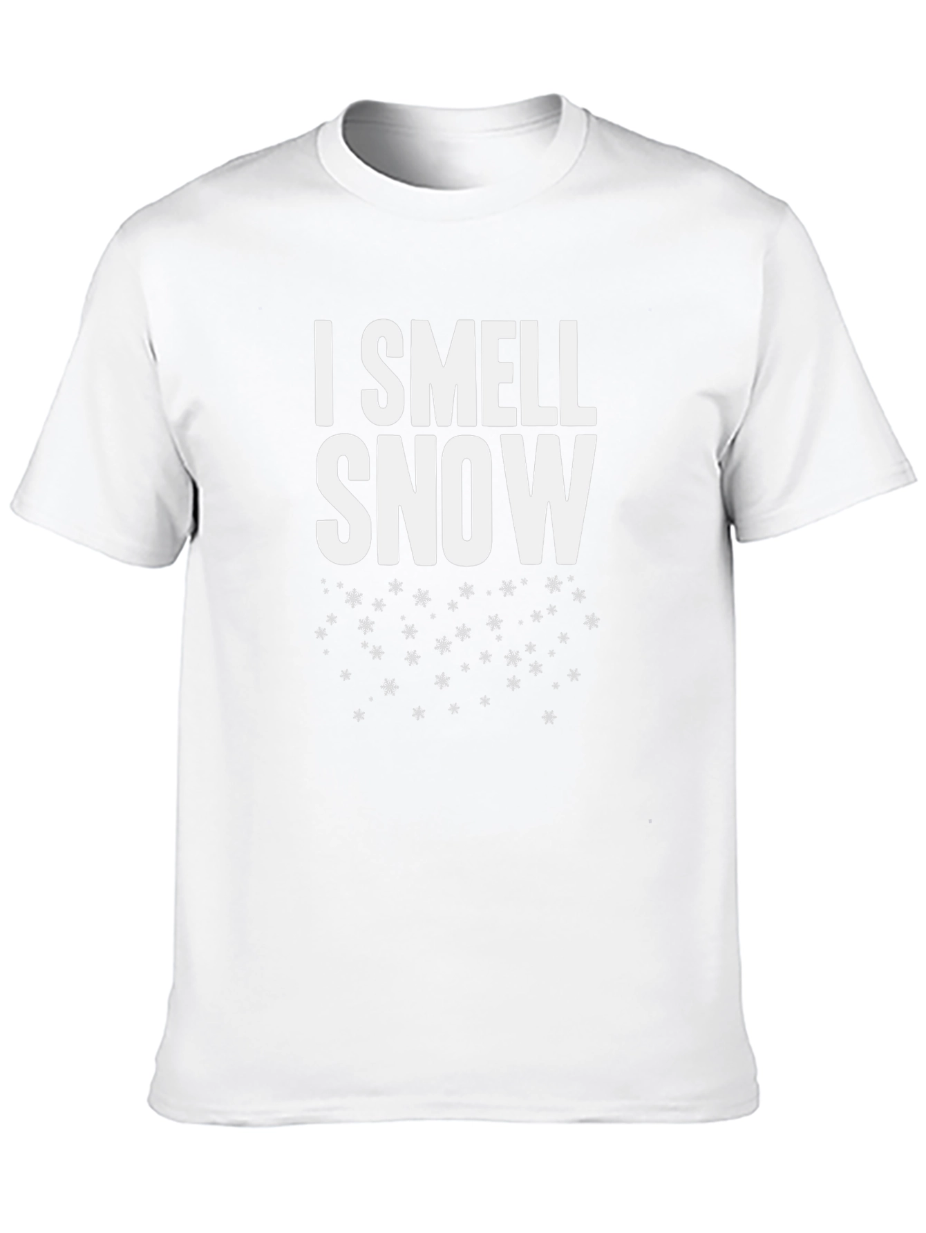 I Smell Snow Graphic Tee - Winter Holiday T-Shirt