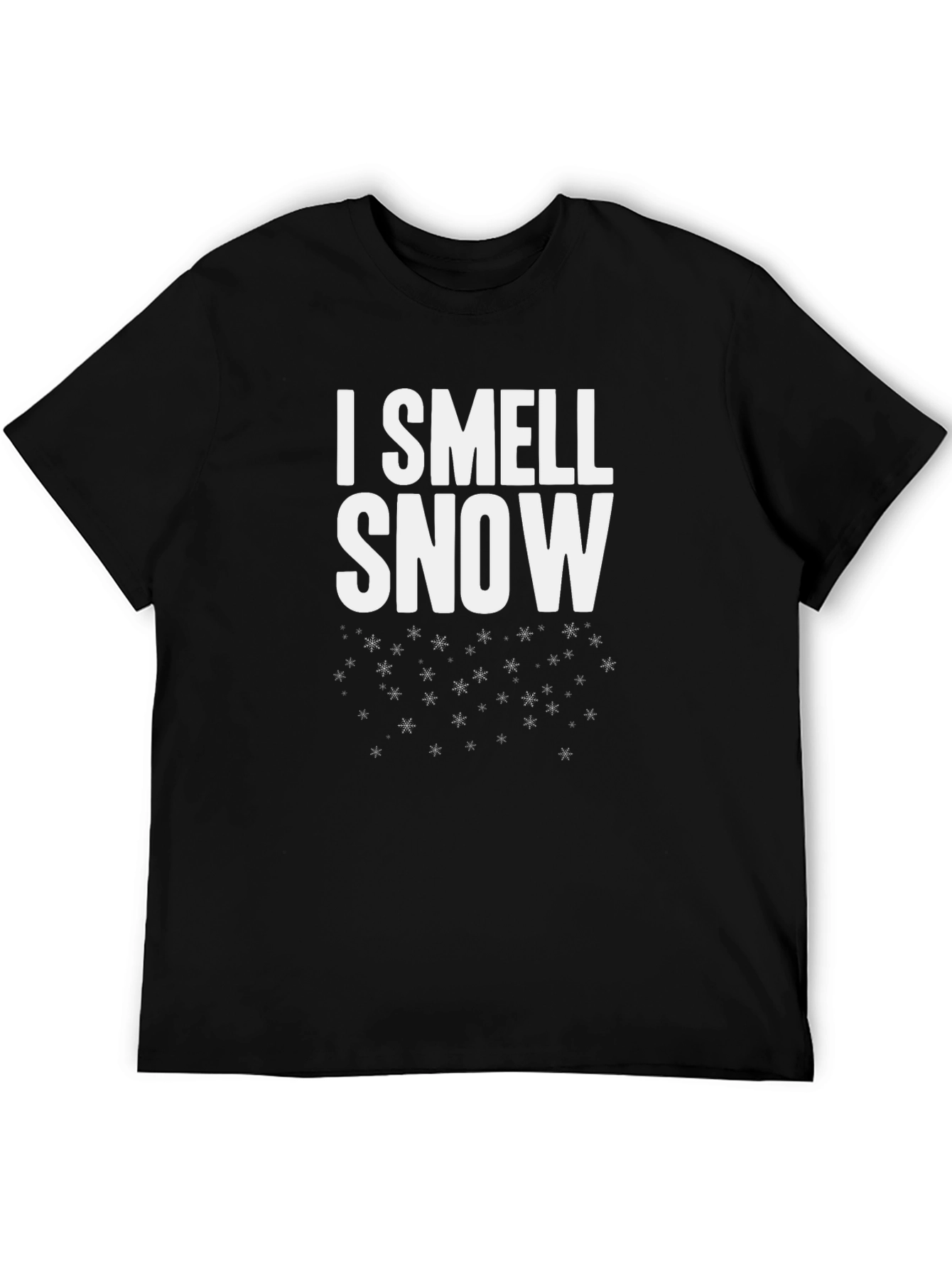 I Smell Snow Graphic Tee - Winter Holiday T-Shirt
