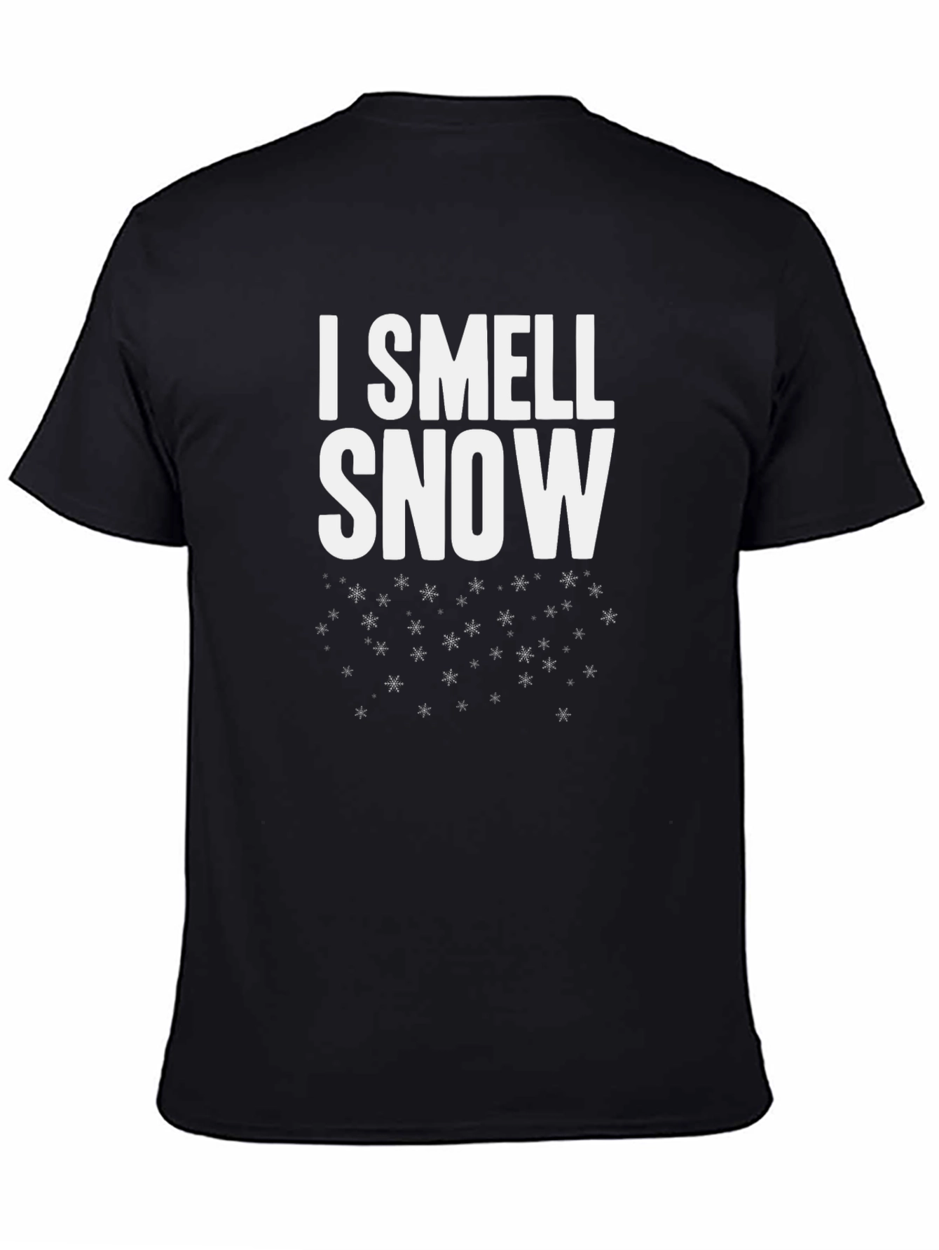 I Smell Snow Graphic Tee - Winter Holiday T-Shirt