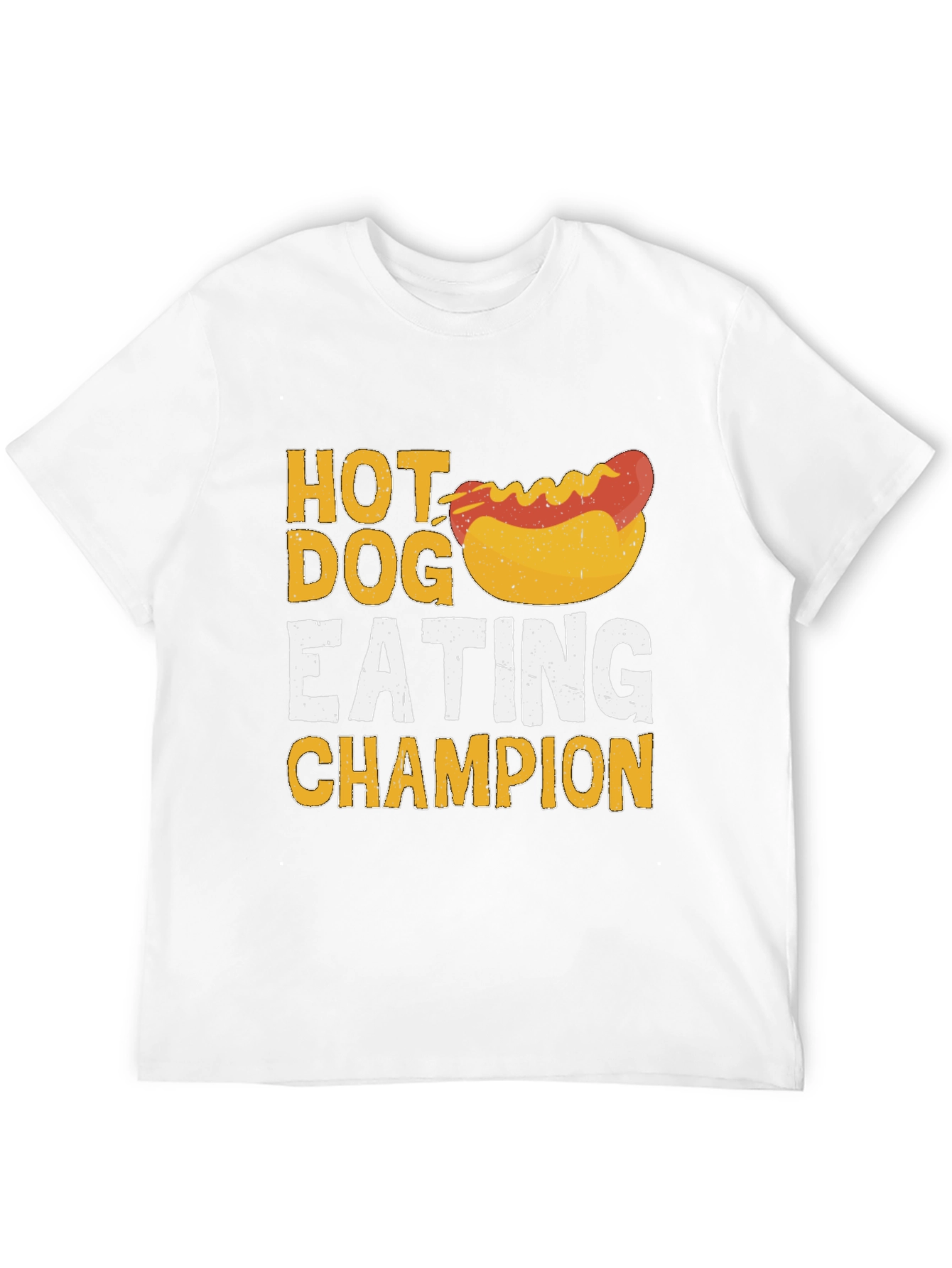 Hot Dog Eating Champion Graphic T-Shirt