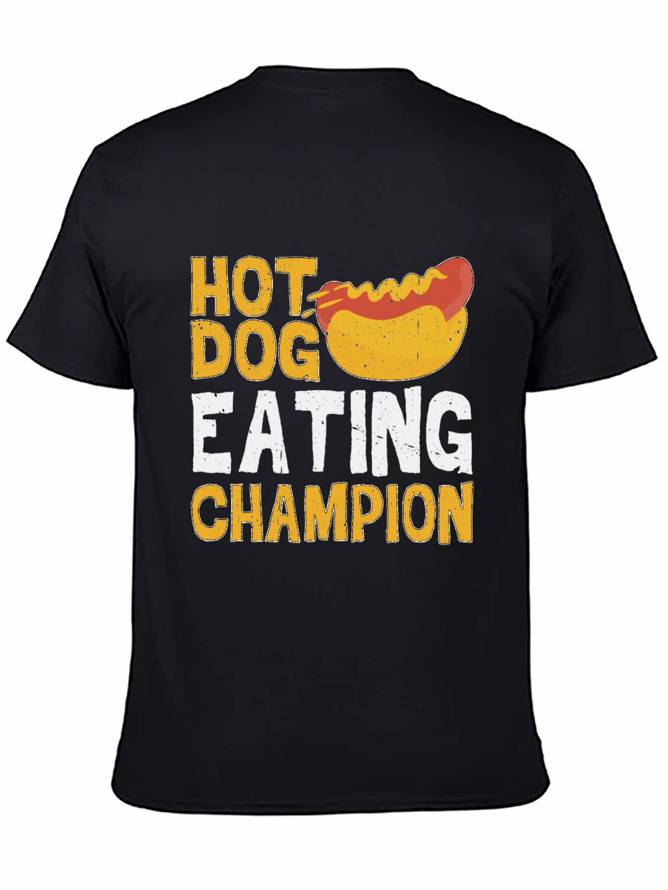 Hot Dog Eating Champion Graphic T-Shirt