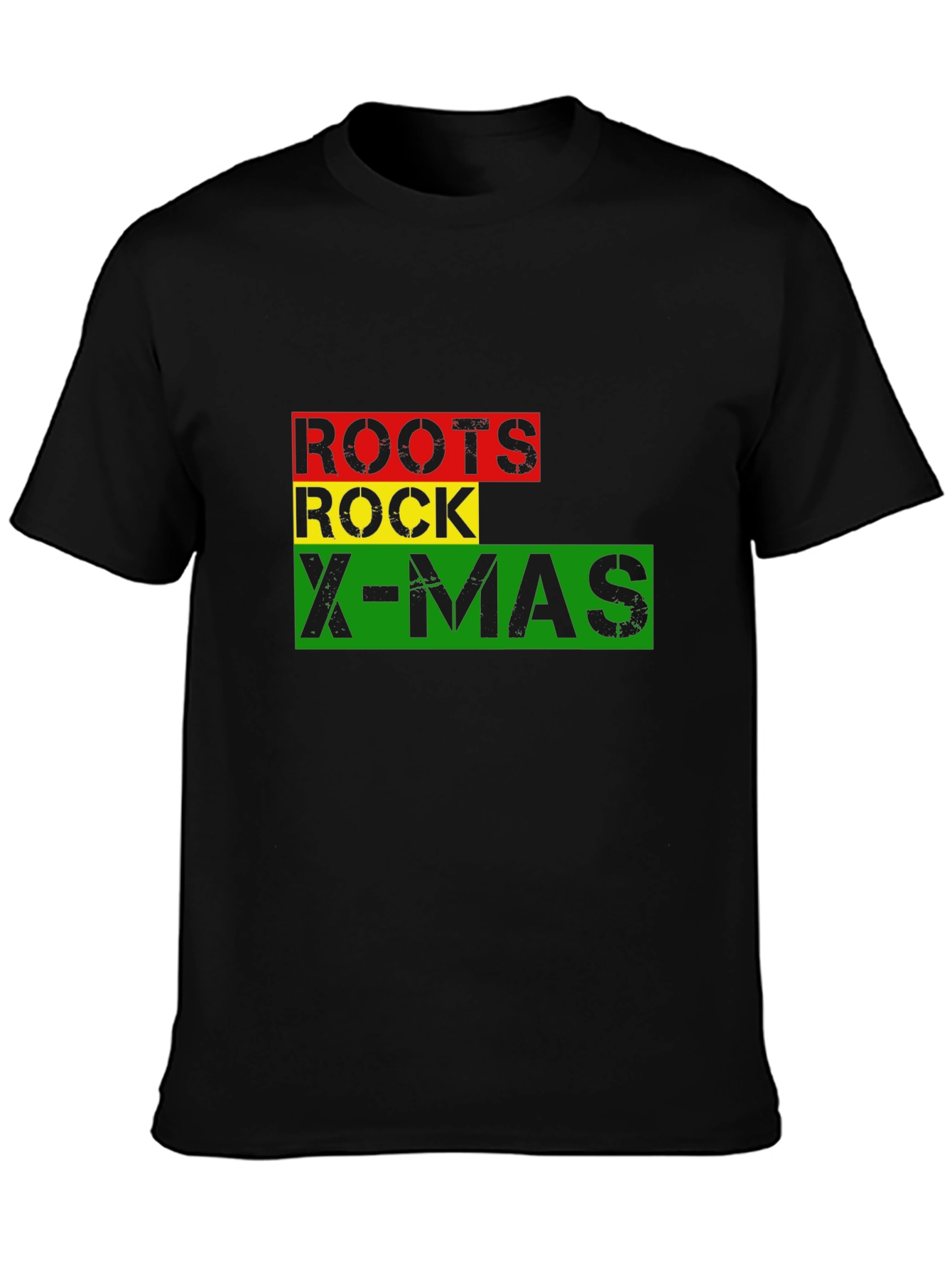 Roots Rock X-Mas Graphic T-Shirt