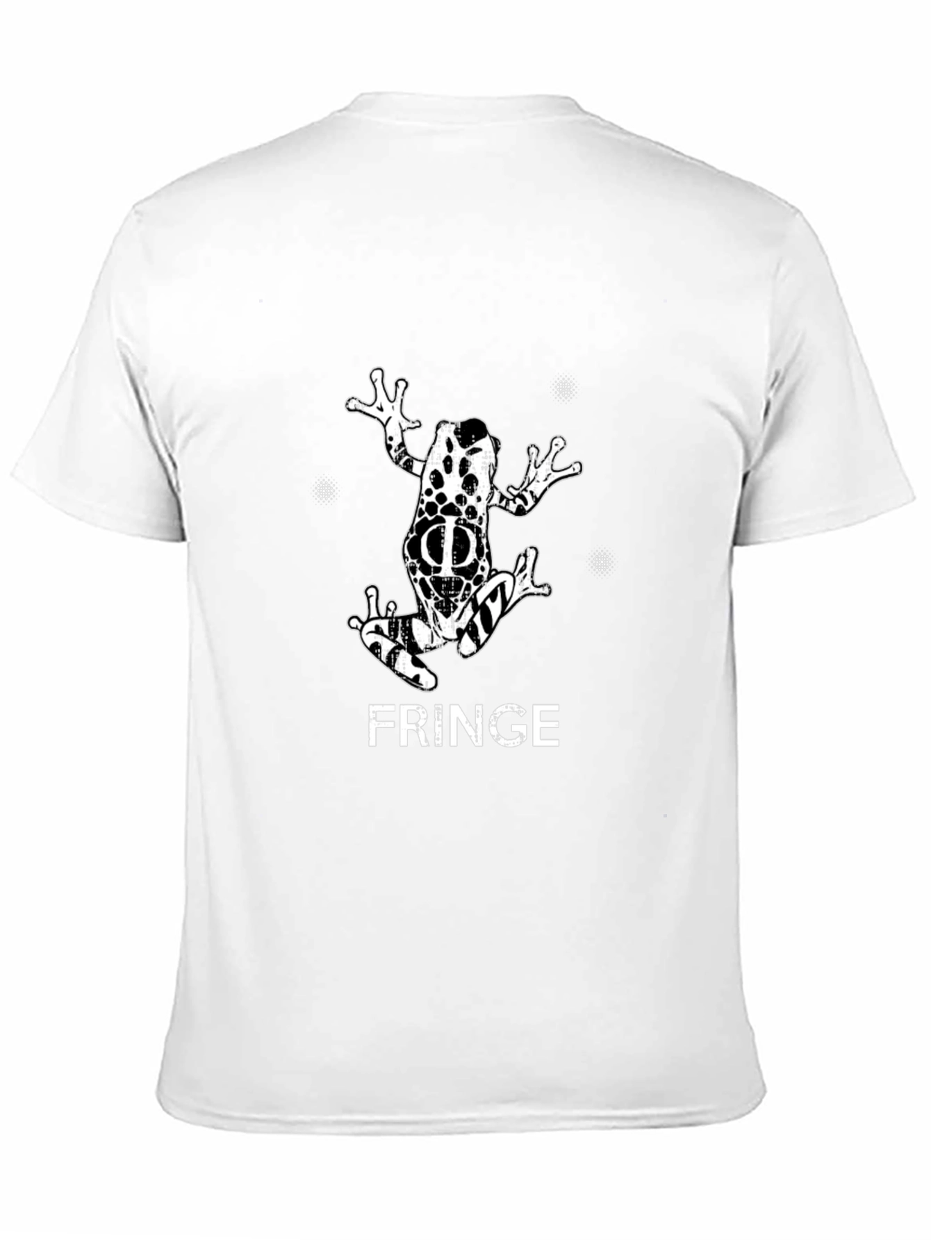 Fringe Frog Graphic T-Shirt - Black