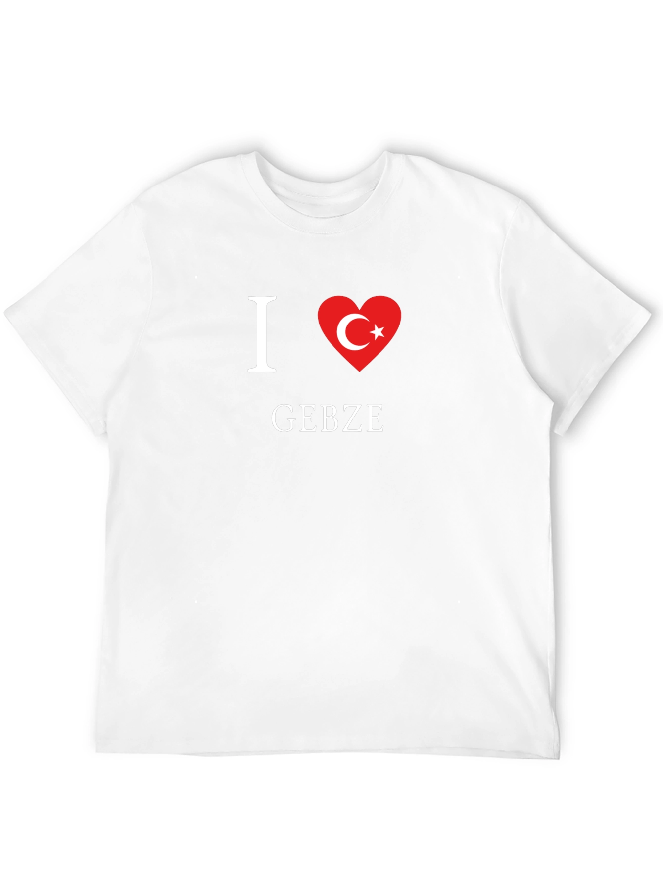 I Love Gebze Turkey T-Shirt