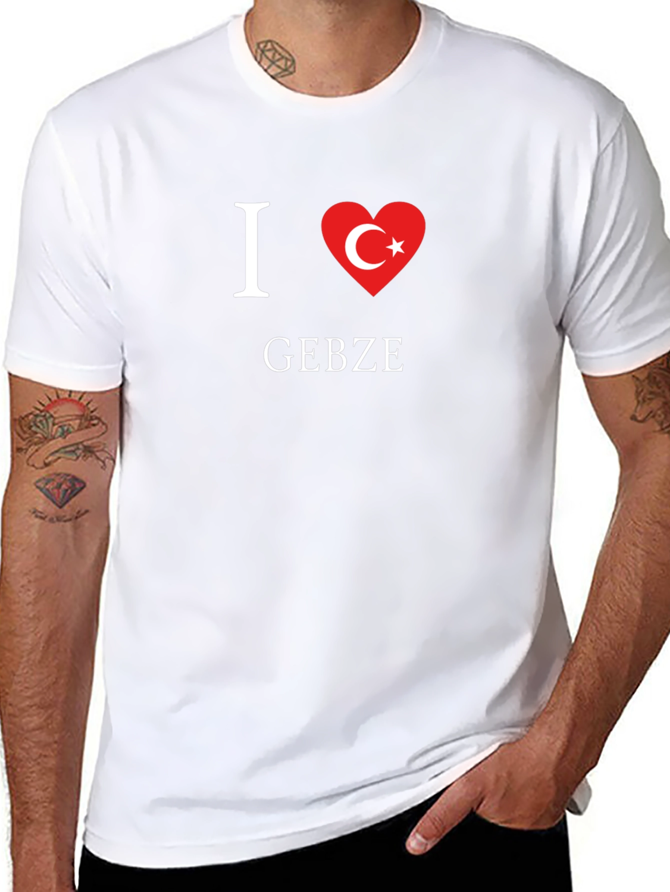 I Love Gebze Turkey T-Shirt