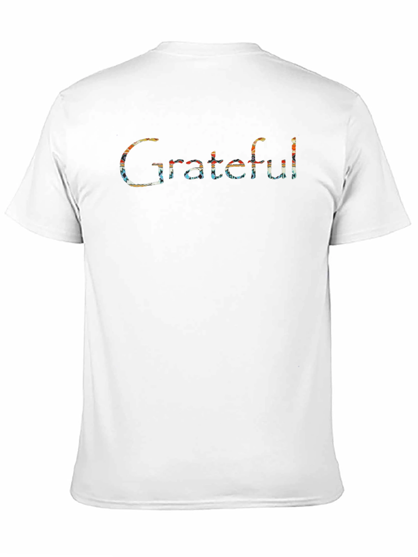 Grateful Graphic Tee - Black Cotton T-Shirt