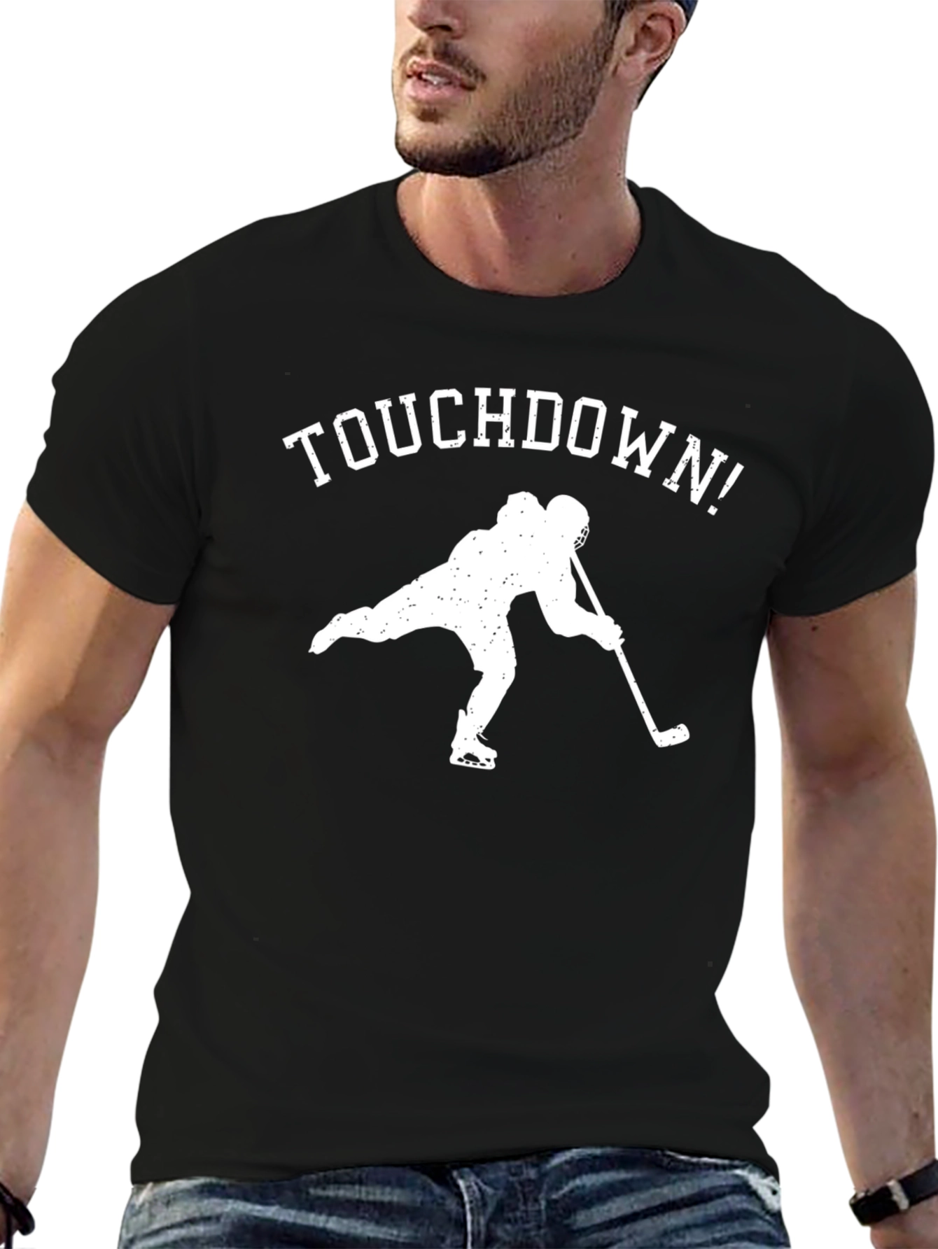 Touchdown Hockey T-Shirt - Cool Sports Tee