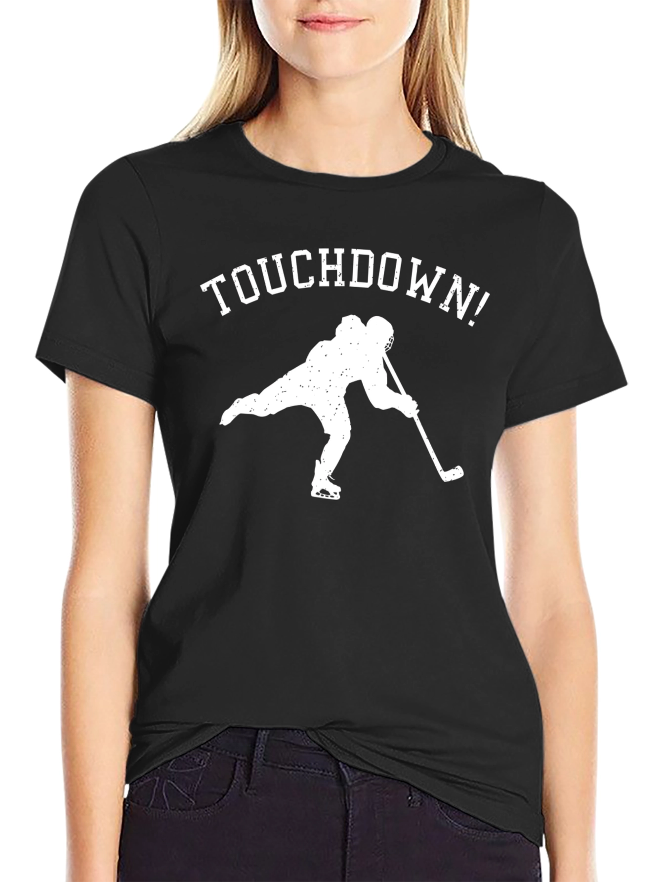 Touchdown Hockey T-Shirt - Cool Sports Tee