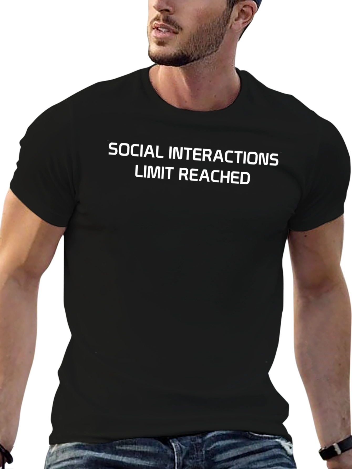 Social Interactions Limit Reached T-Shirt