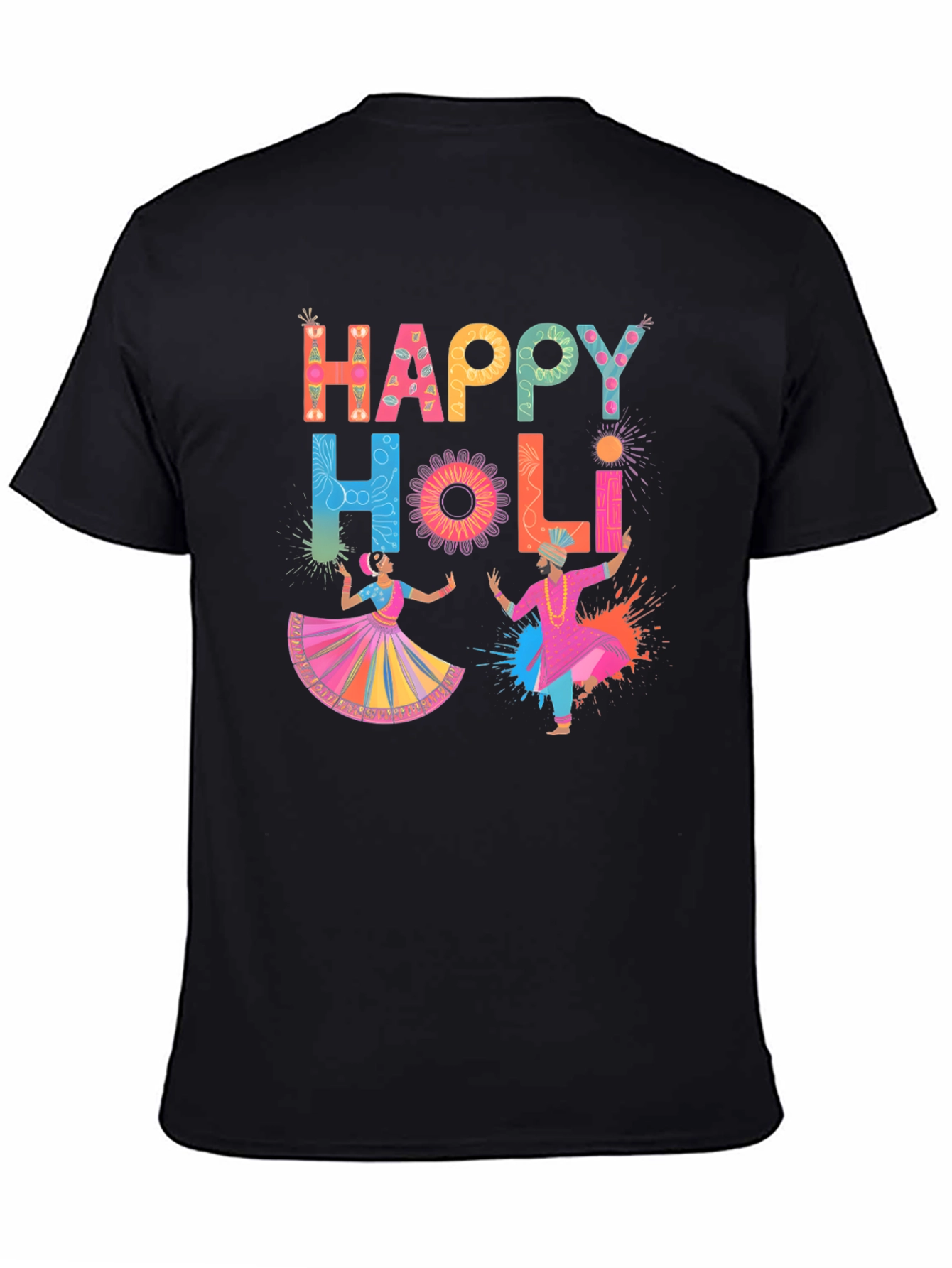 Happy Holi Graphic T-Shirt