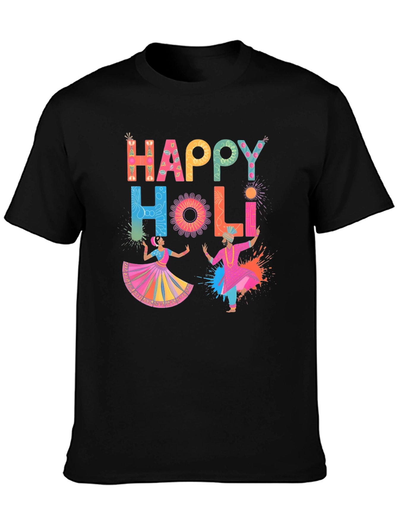 Happy Holi Graphic T-Shirt