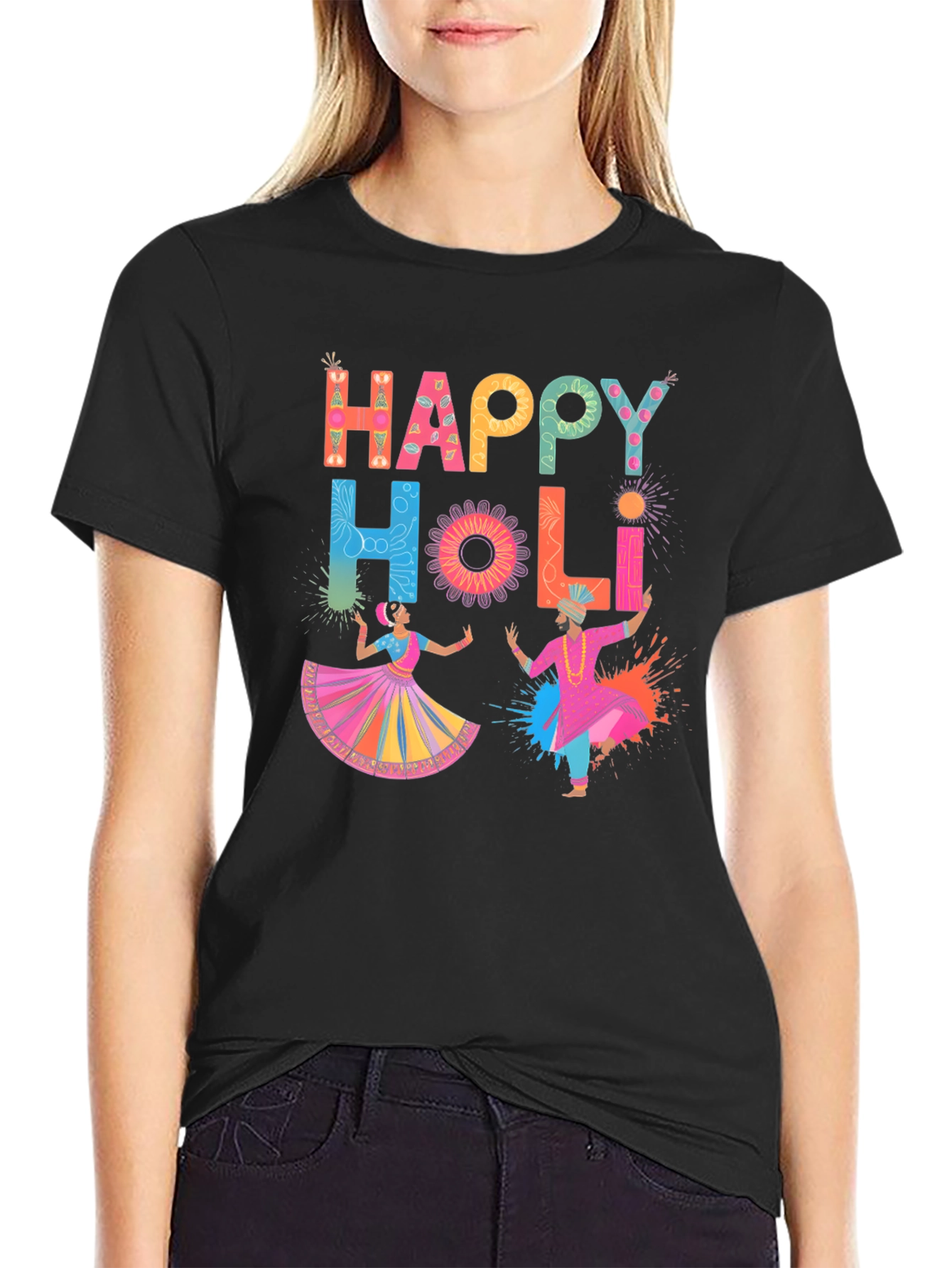 Happy Holi Graphic T-Shirt