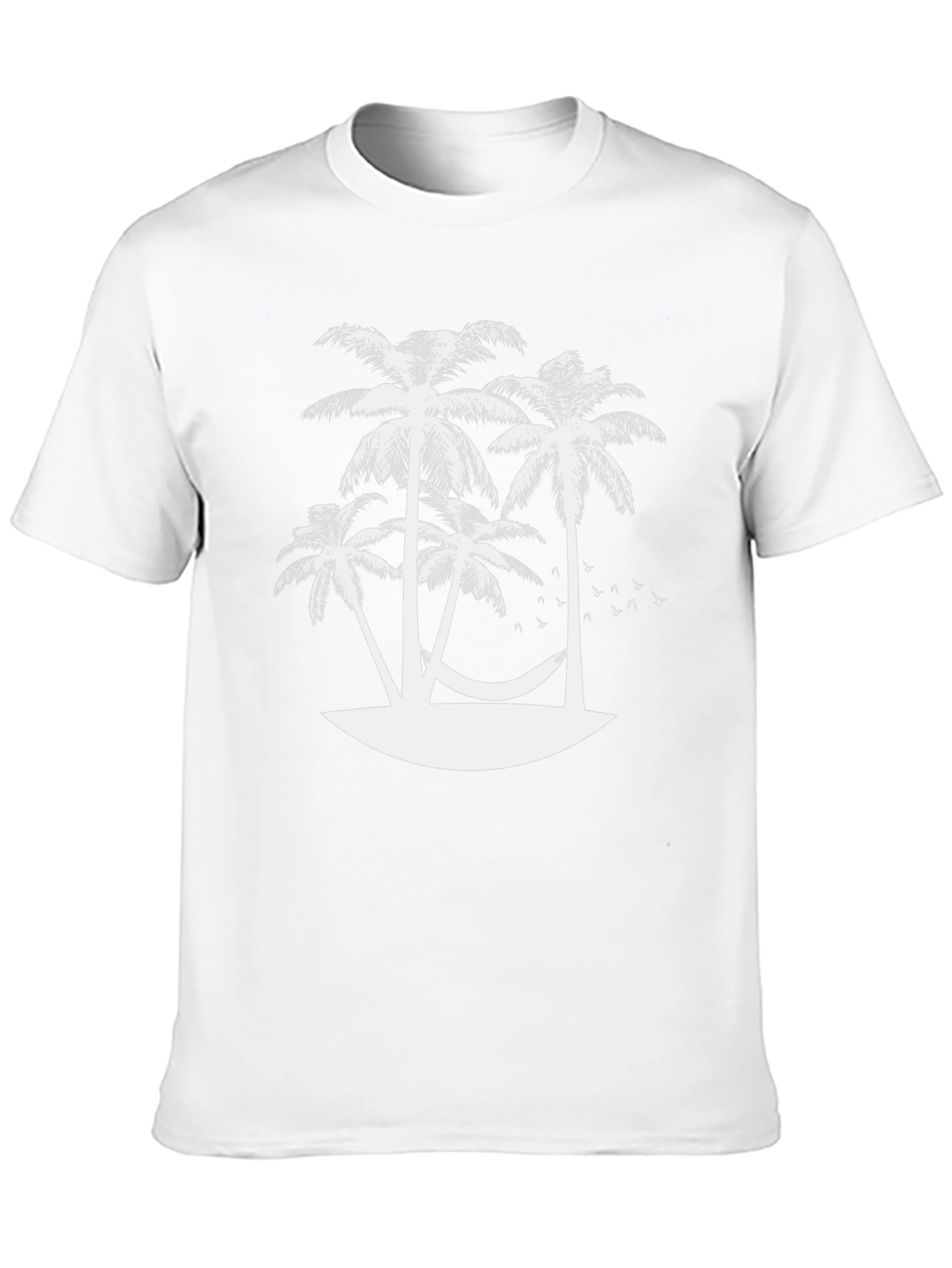 Tropical Island Graphic T-Shirt